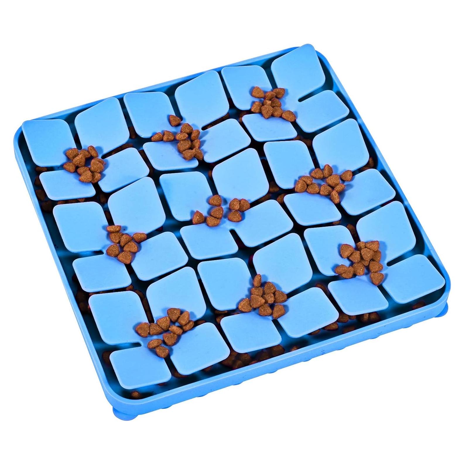 Alfombra de Olfato y Lamer OurMiao Azul 20.5cm Silicona