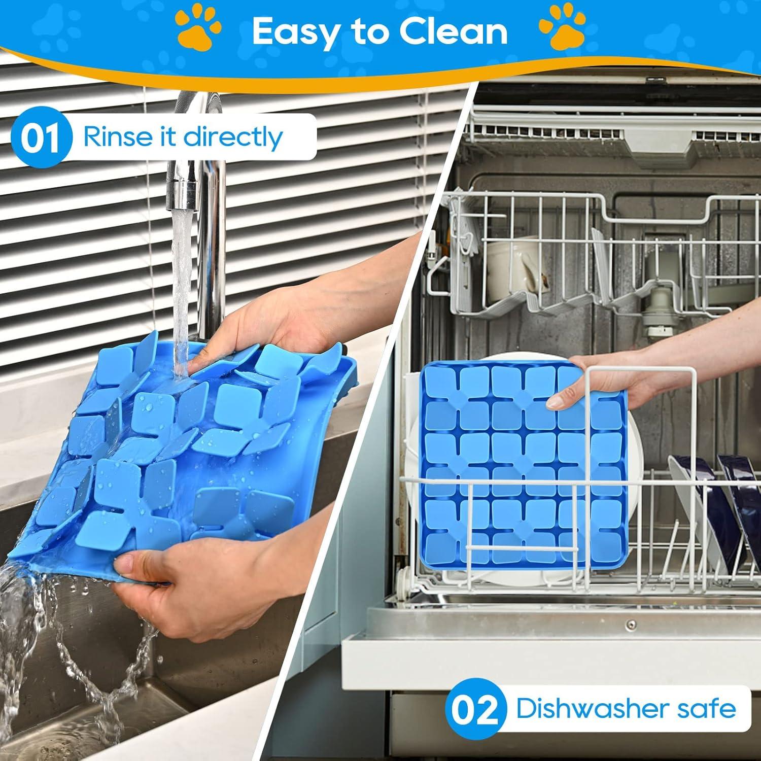 Alfombra de Olfato y Lamer OurMiao Azul 20.5cm Silicona