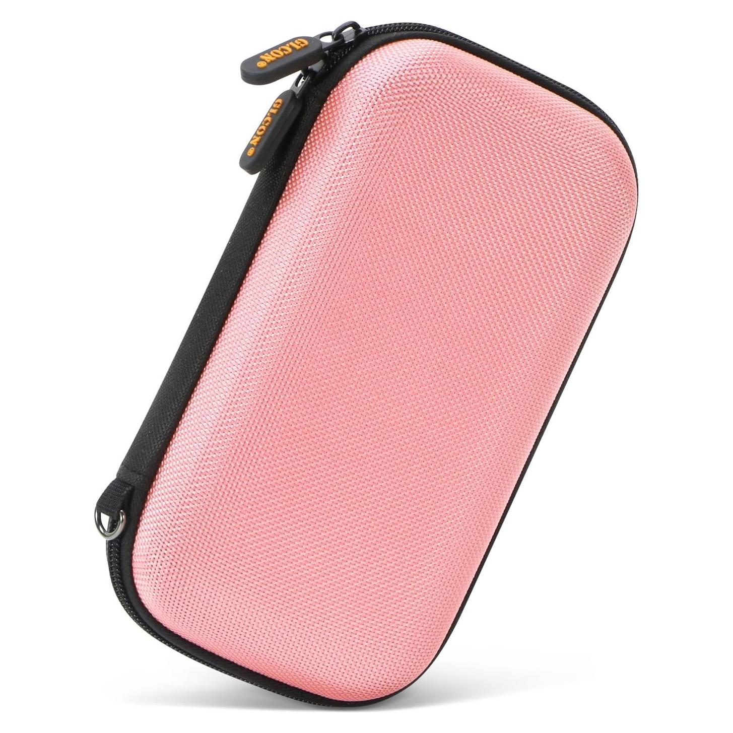 Estuche Organizador Electrónico GLCON Rosa - Duro y Compacto