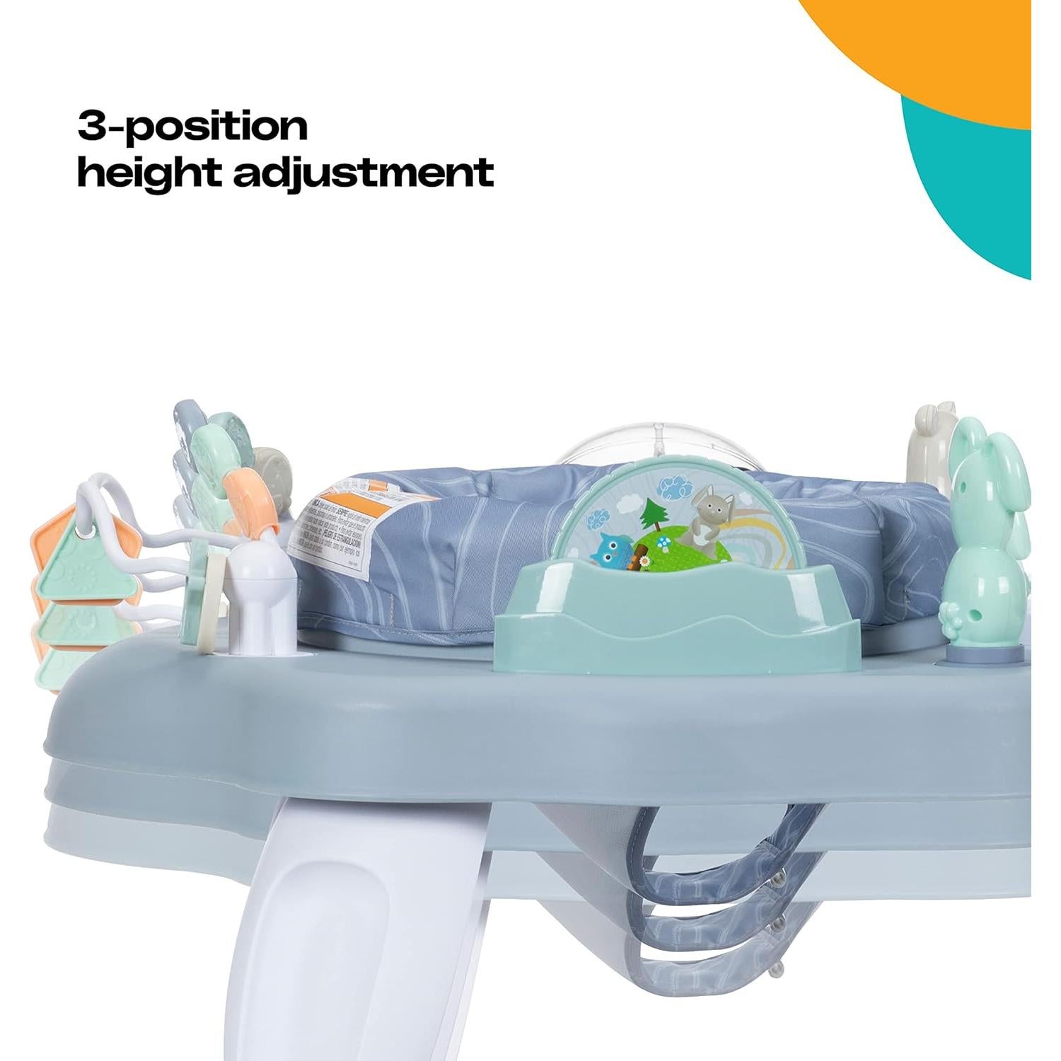 Centro de Actividad Estacionario Cosco Olas Orgánicas 6 Juguetes