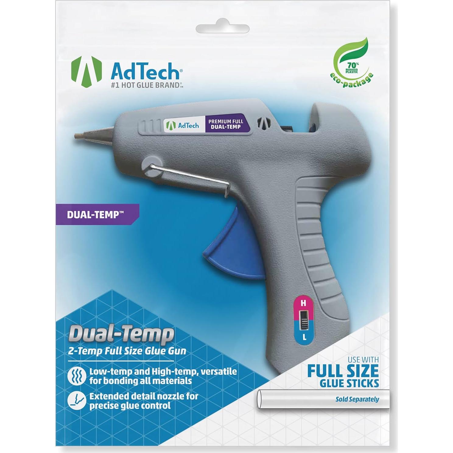 Pistola de Pegamento Caliente AdTech 0453 Doble Temperatura 40W