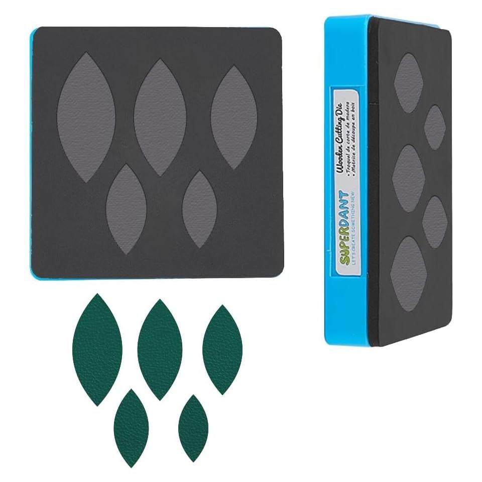 Troqueles de Corte de Cuero SUPERDANT 5 Tamaños para DIY