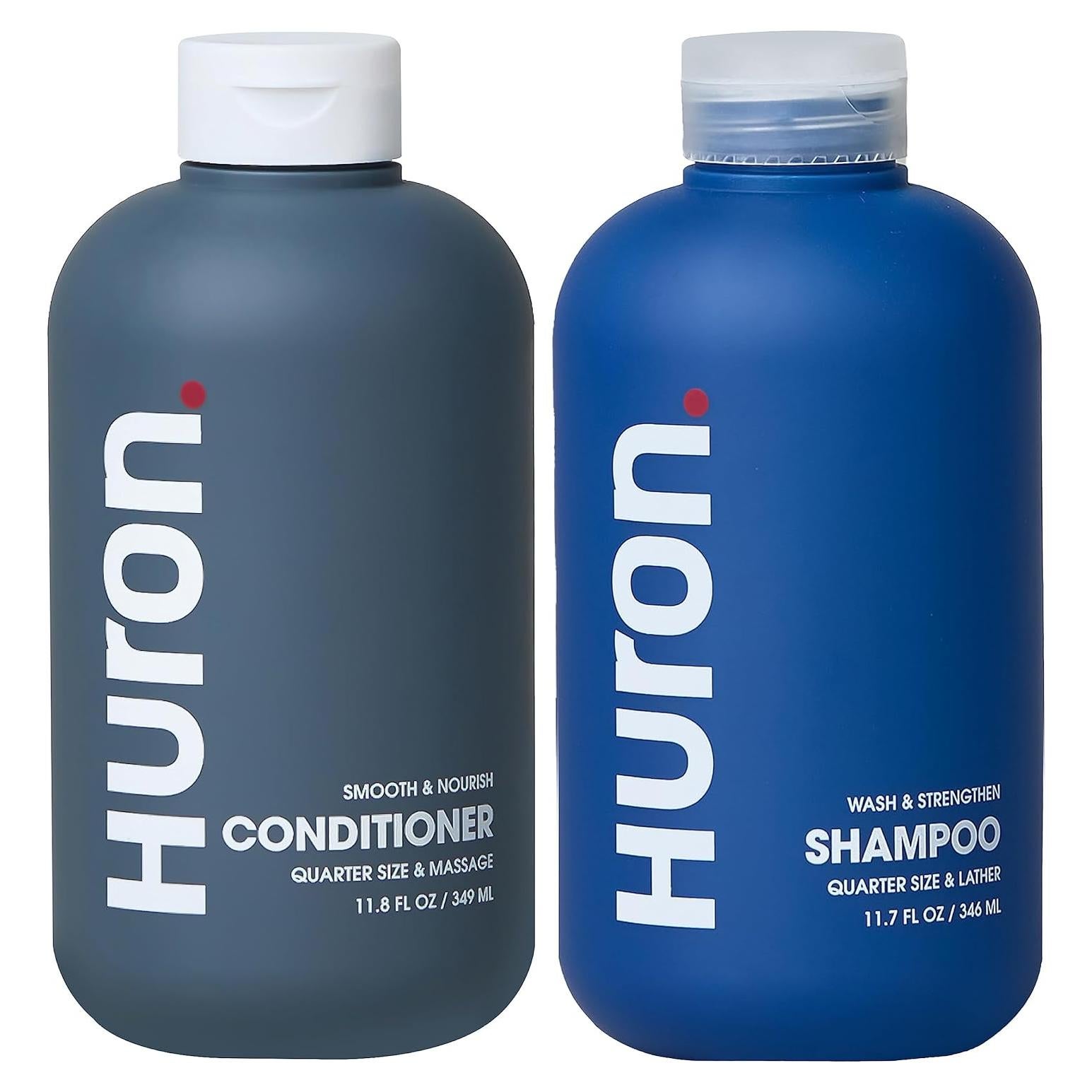 Set de Champú y Acondicionador Huron para Hombres - Hidratante y Nutritivo