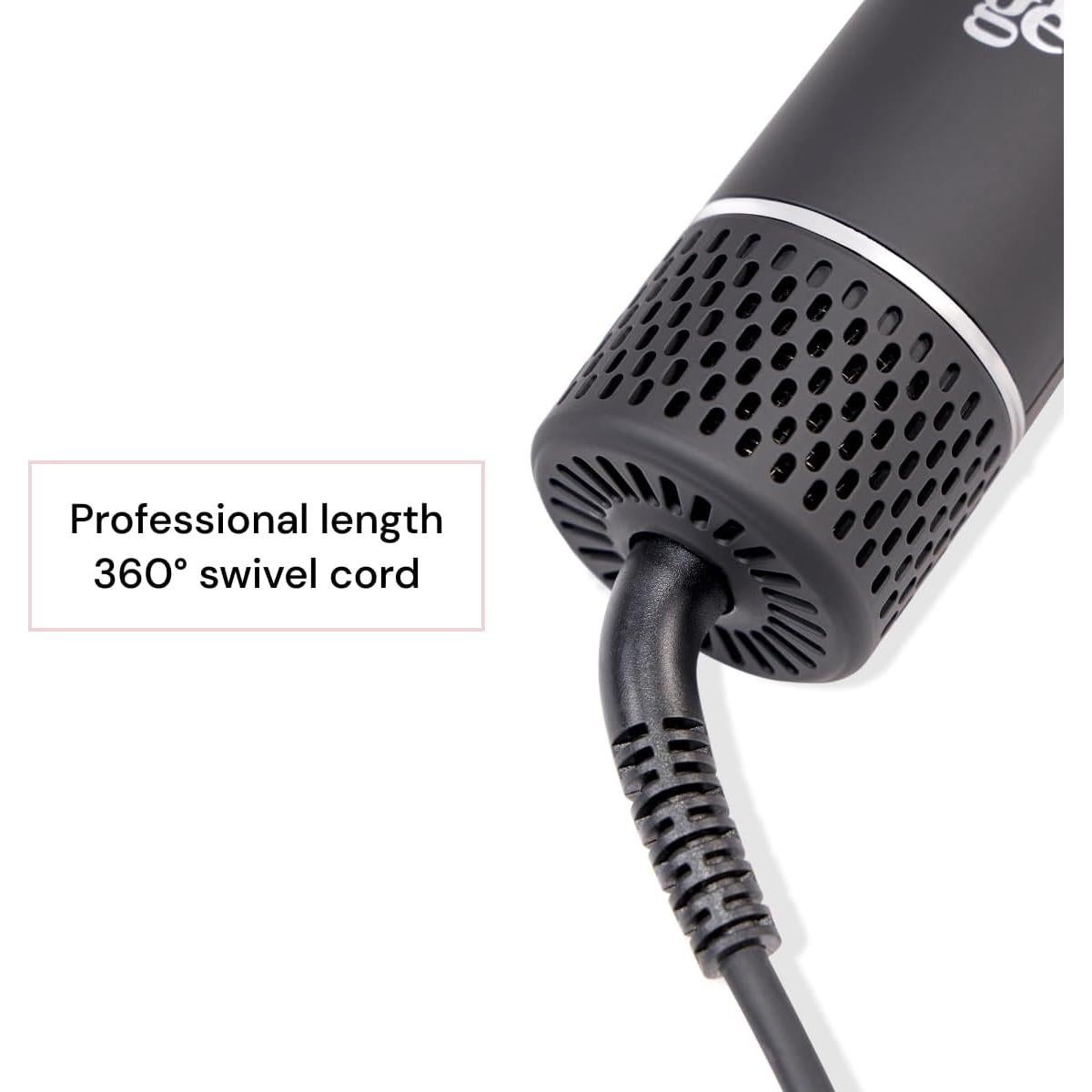 Cepillo Secador 2-en-1 L'ANGE HAIR AIRess Negro - Alisa y Seca