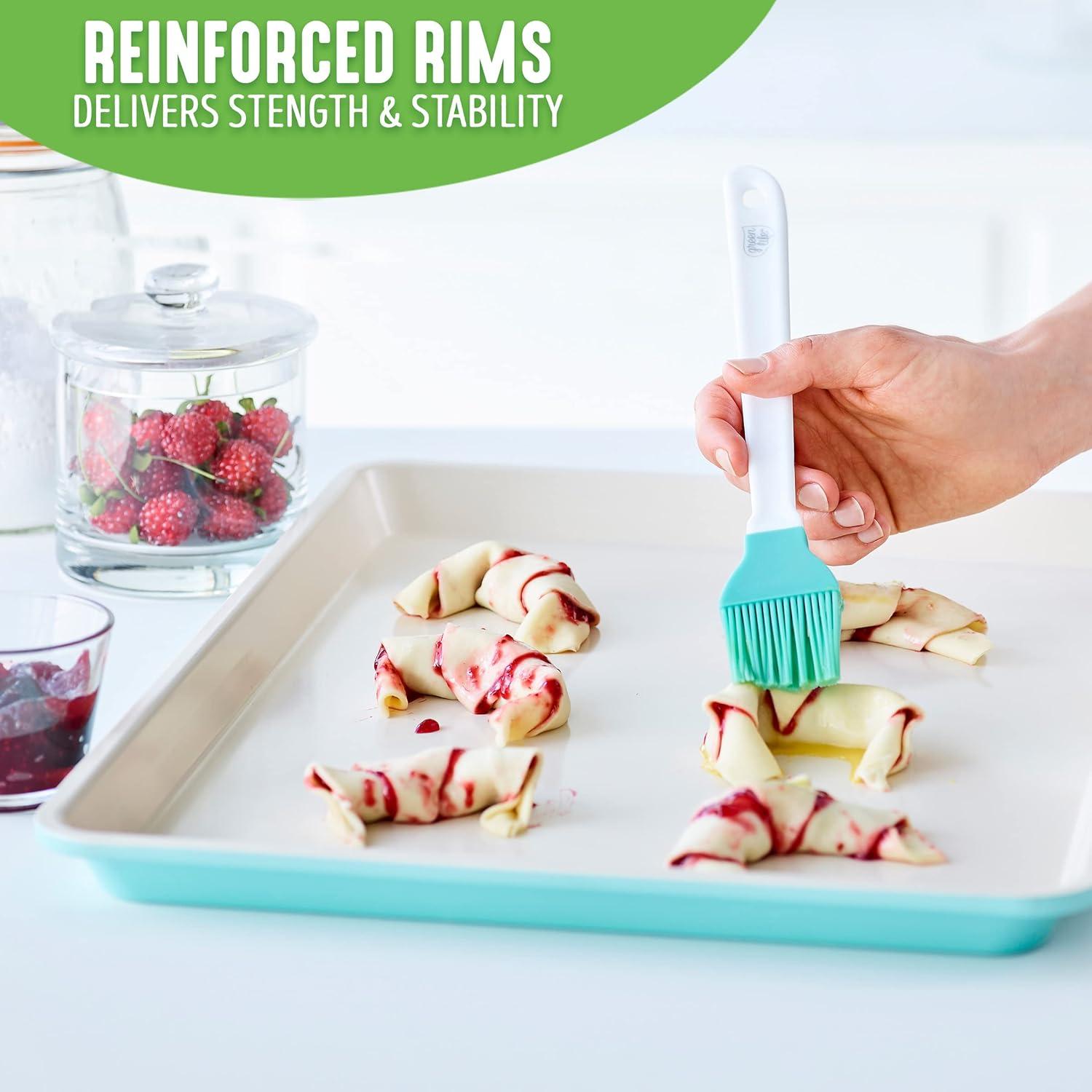 Juego de Utensilios de Horno GreenLife 4 Piezas Cerámica Antiadherente