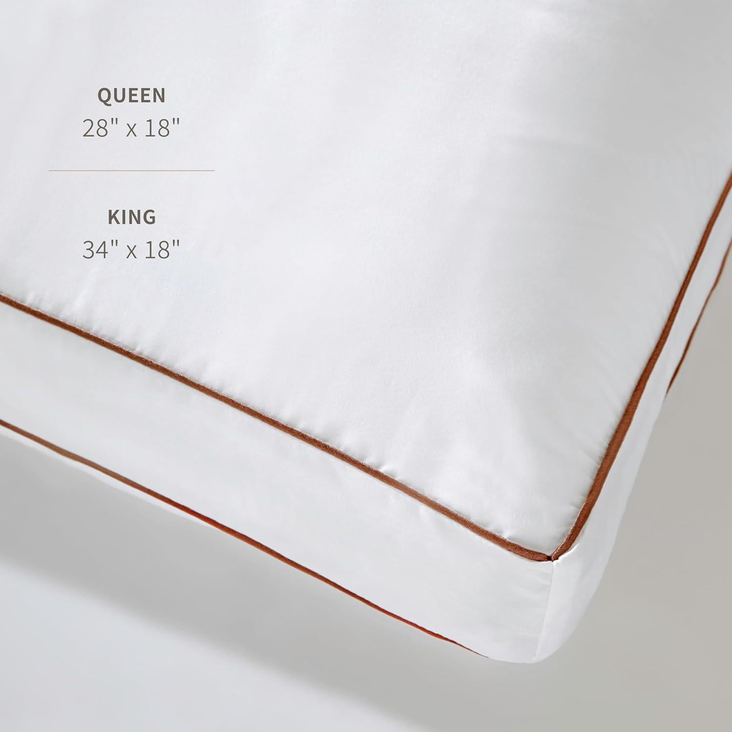 Almohada de Láttex Saatva Estándar 10 cm Hipoalergénica