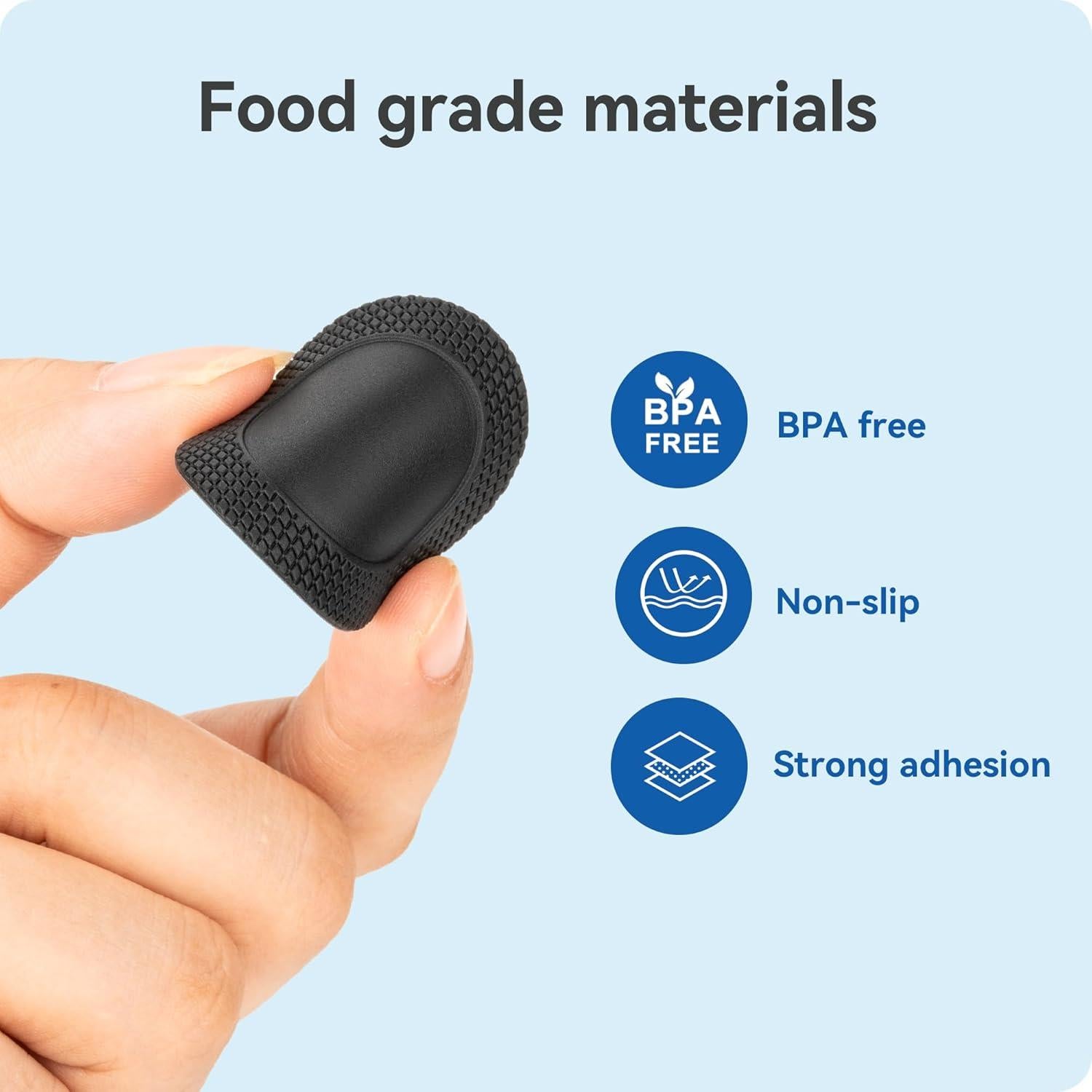 Alfombrilla Antideslizante de Silicona Prurex 38mm 12 Piezas