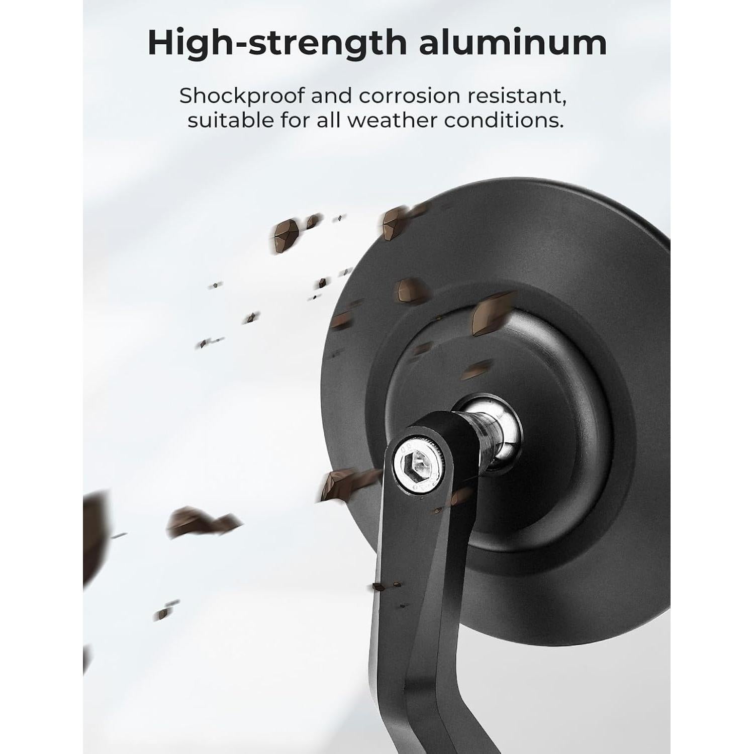 Espejos de Manillar KEMIMOTO 8,89 cm Antideslumbrante Universal