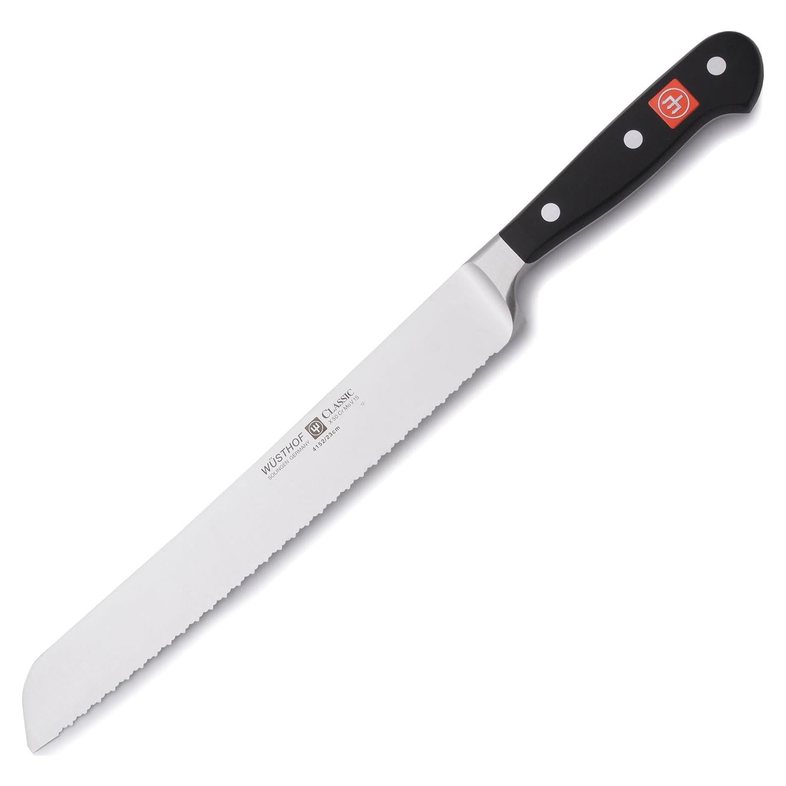 Cuchillo de Pan Doble Serrado Wüsthof 22.86 cm Acero Inoxidable
