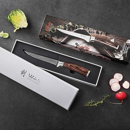 Cuchillo de Deshuesar Damasco Wakoli EDIB 14.6 cm Premium