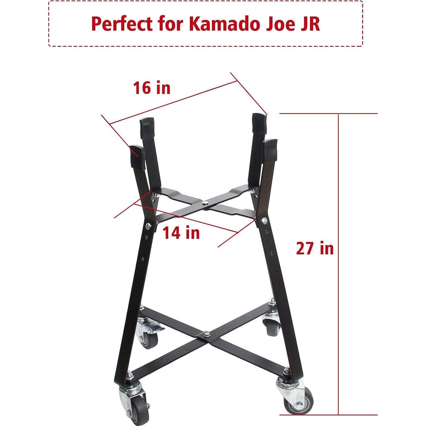 Carro Rodante Kamado Joe Junior Vankey con Ruedas de Bloqueo