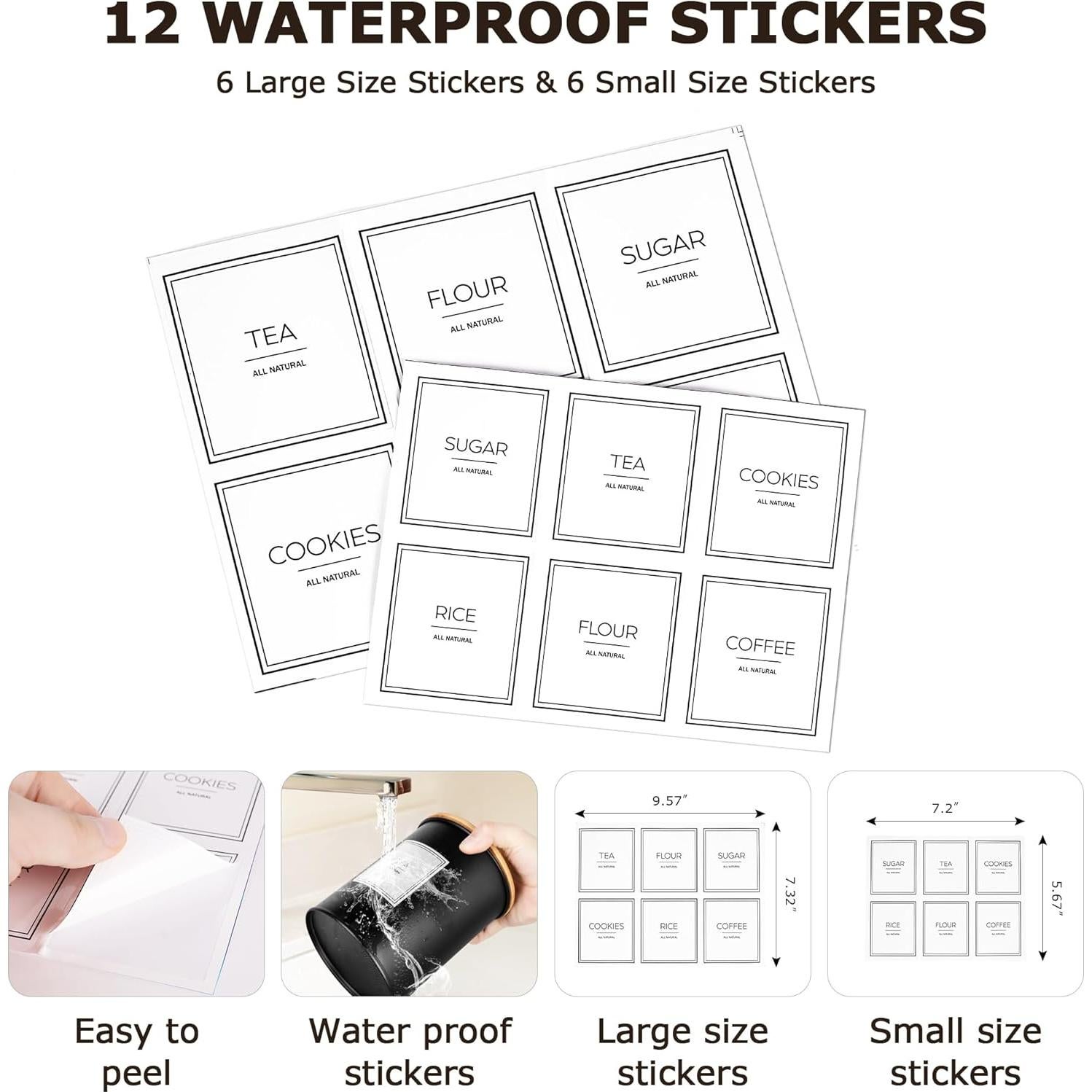 Conjunto de 3 Tarros de Almacenamiento Hermético Candco