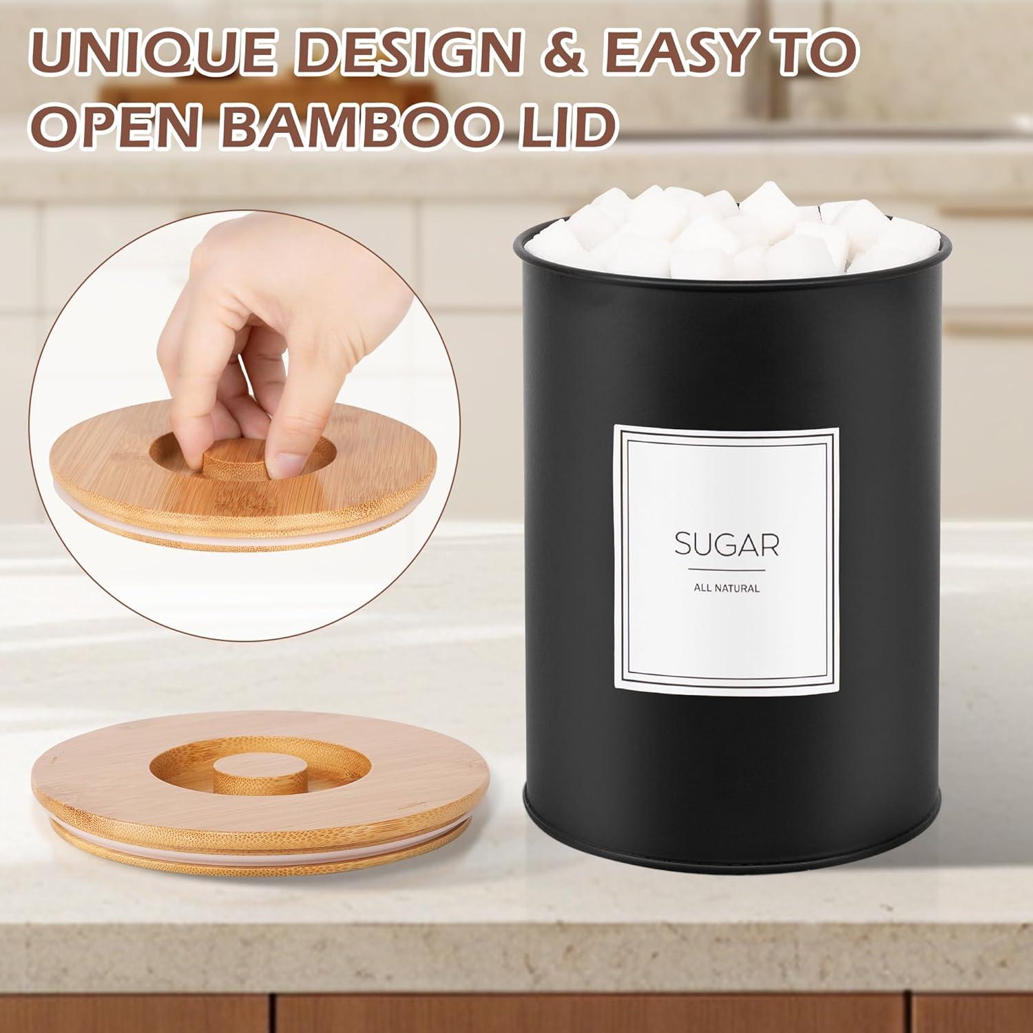 Conjunto de 3 Tarros de Almacenamiento Hermético Candco