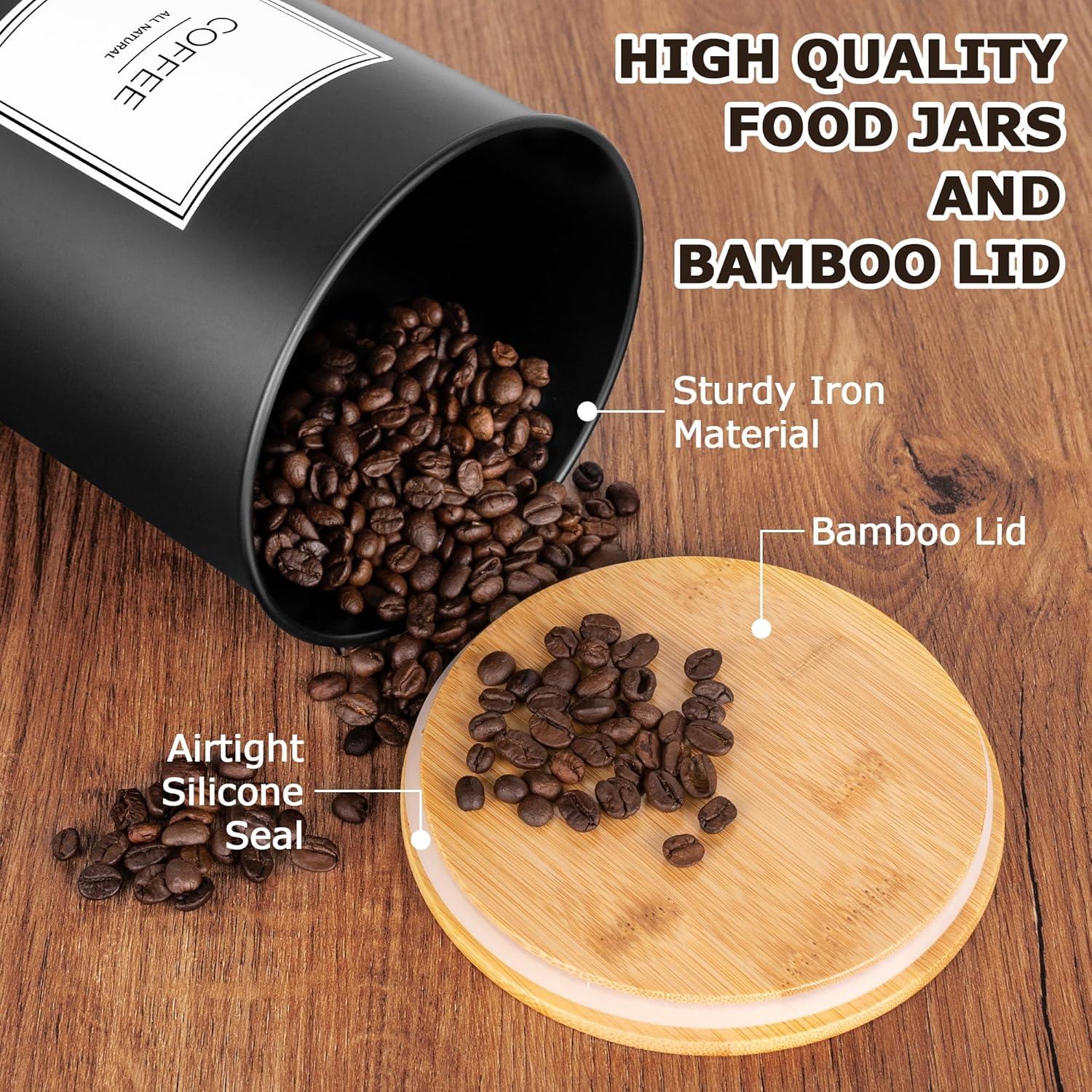 Conjunto de 3 Tarros de Almacenamiento Hermético Candco