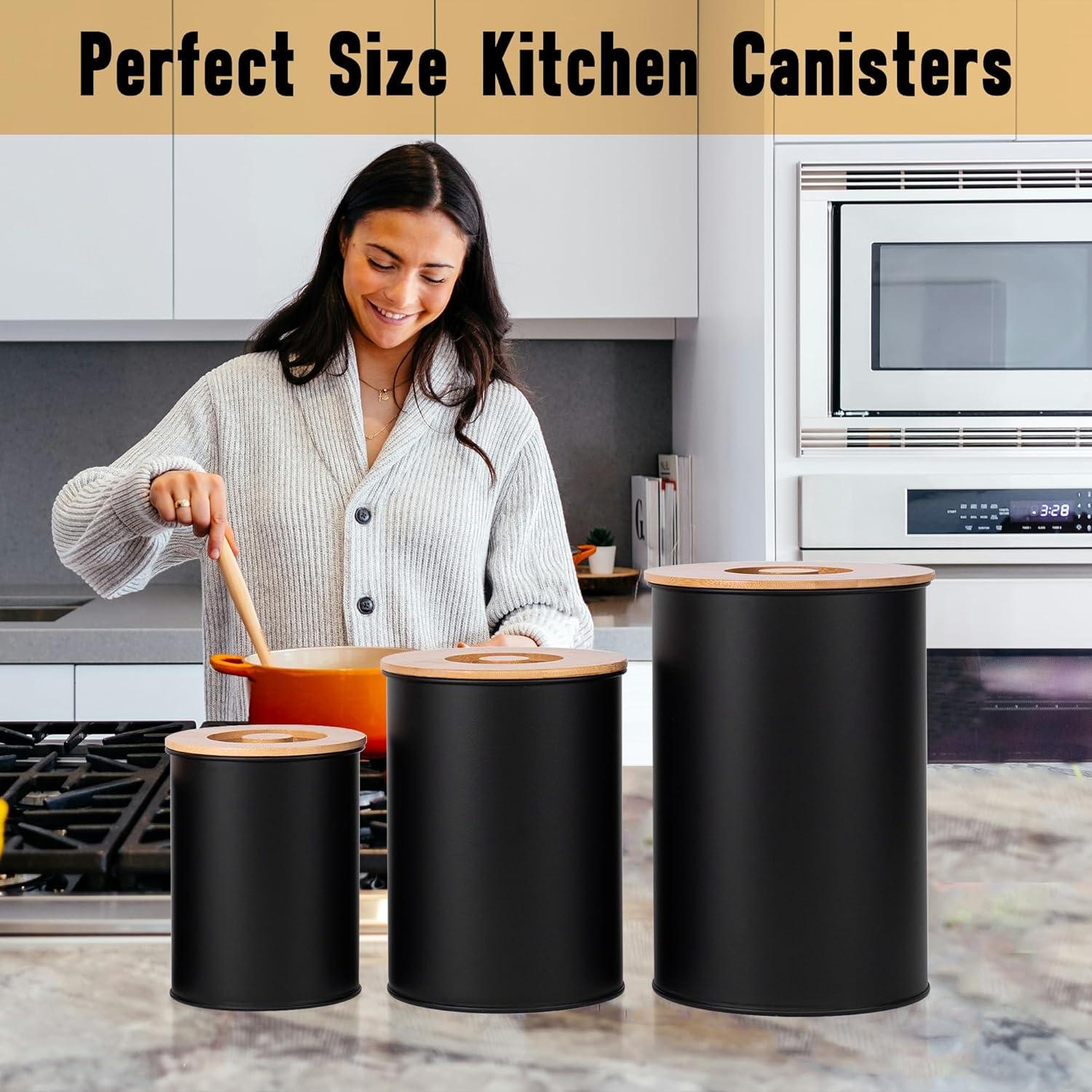 Conjunto de 3 Tarros de Almacenamiento Hermético Candco