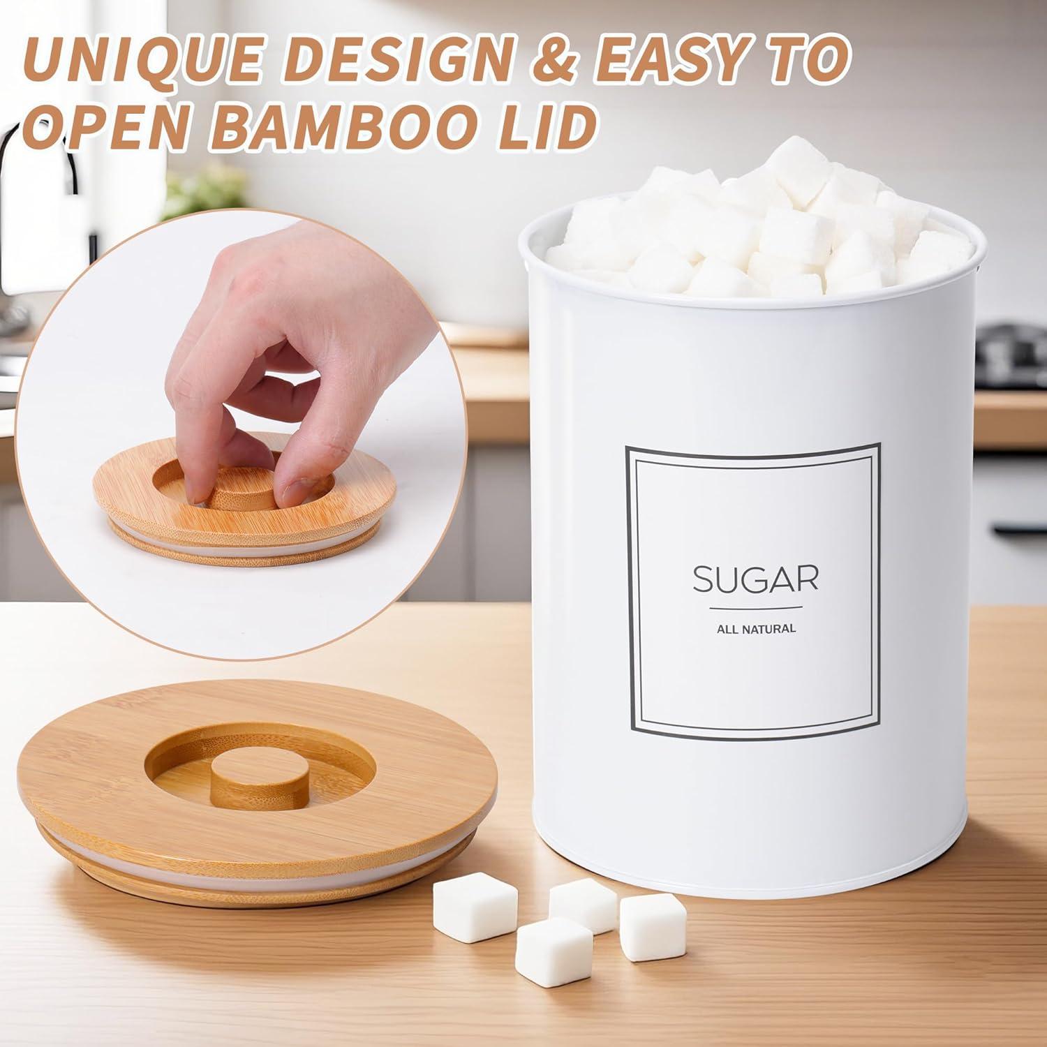 Conjunto de 4 Tarros de Almacenamiento Hermético Candco