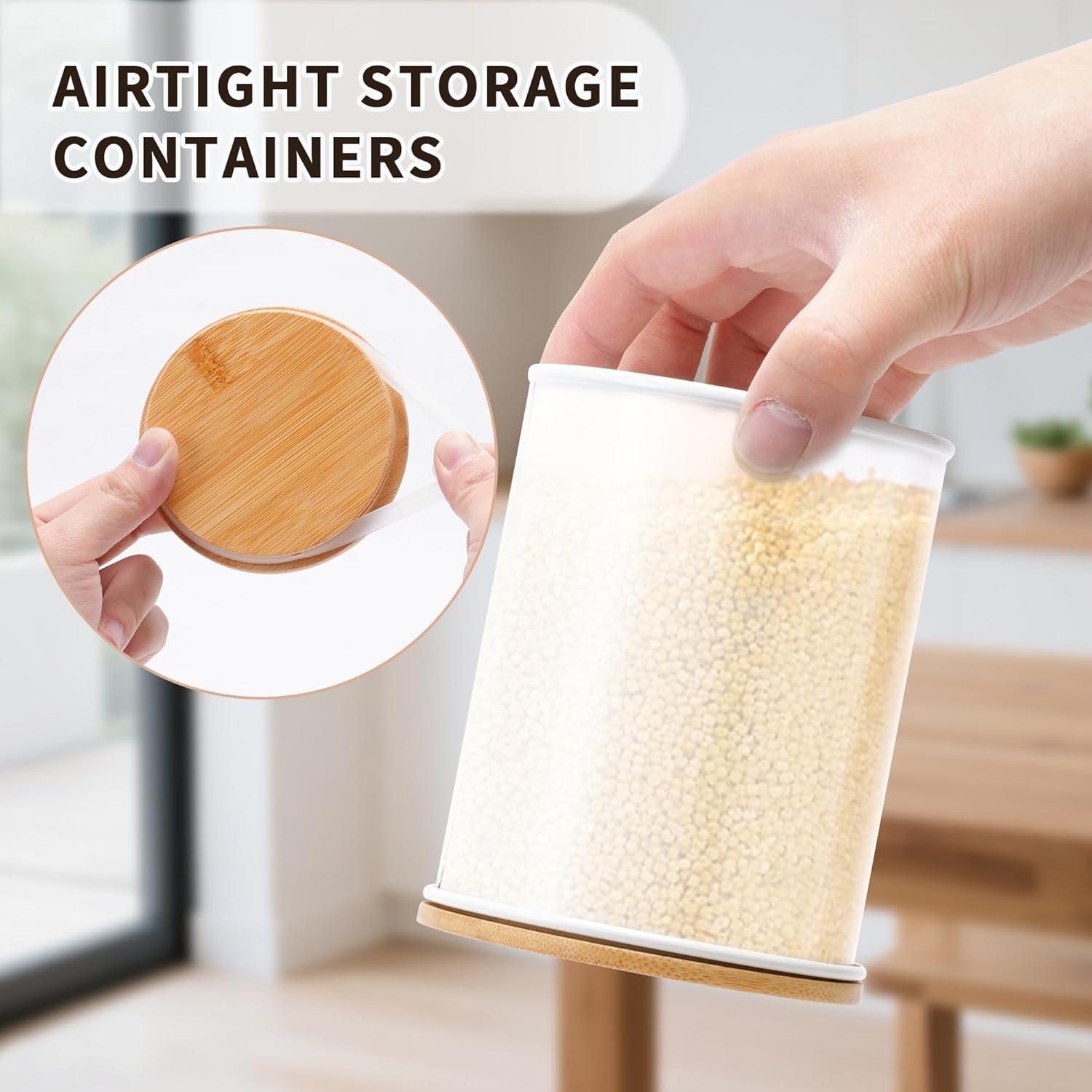 Conjunto de 4 Tarros de Almacenamiento Hermético Candco