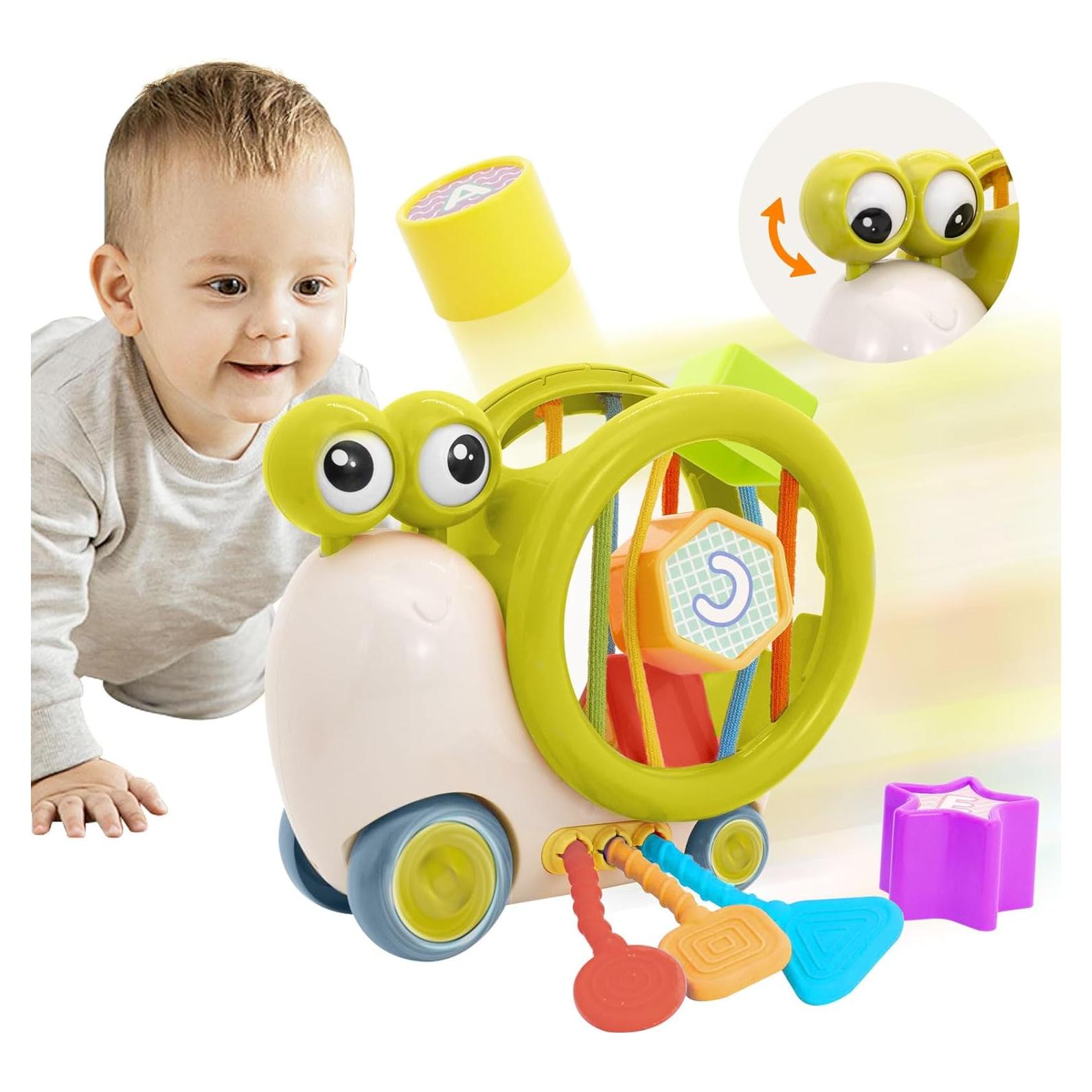 Cubo de Actividad Educativo BYFWH para Bebés 18-48 Meses Verde