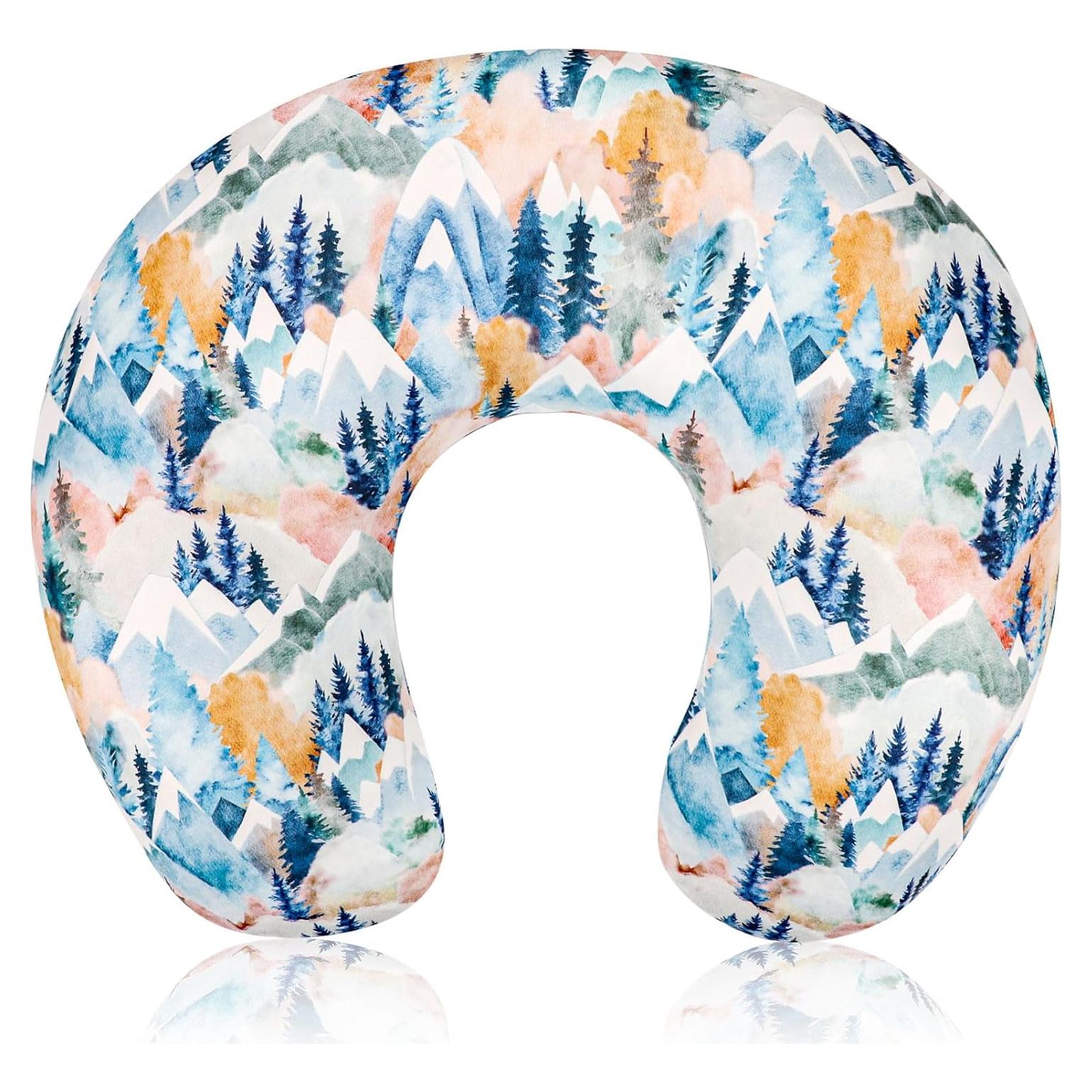 Funda de Almohada de Lactancia Jundetye Montaña Otoñal 45x55 cm