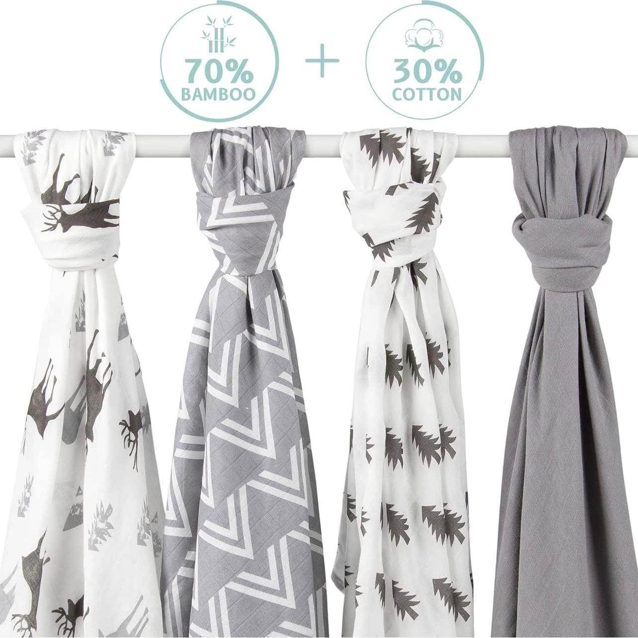 Manta de Envoltura para Bebés Atluxe - 2 Unidades 119cm