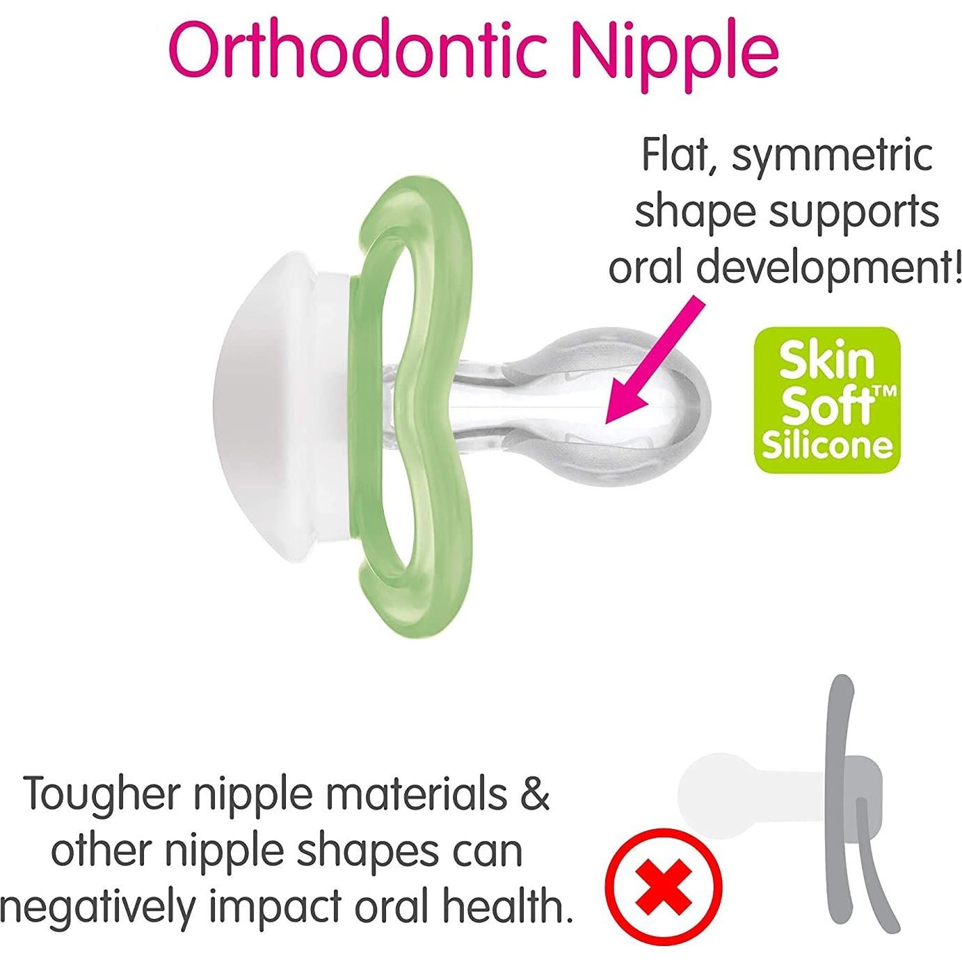 Chupete MAM Air Noche y Día para Bebé 6-16 Meses 3 Unidades