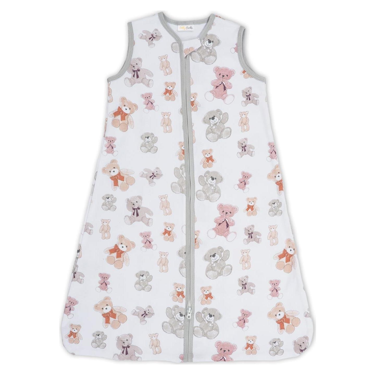 Saco de Sueño LollyBanks Osito Algodón Orgánico 0-6 Meses