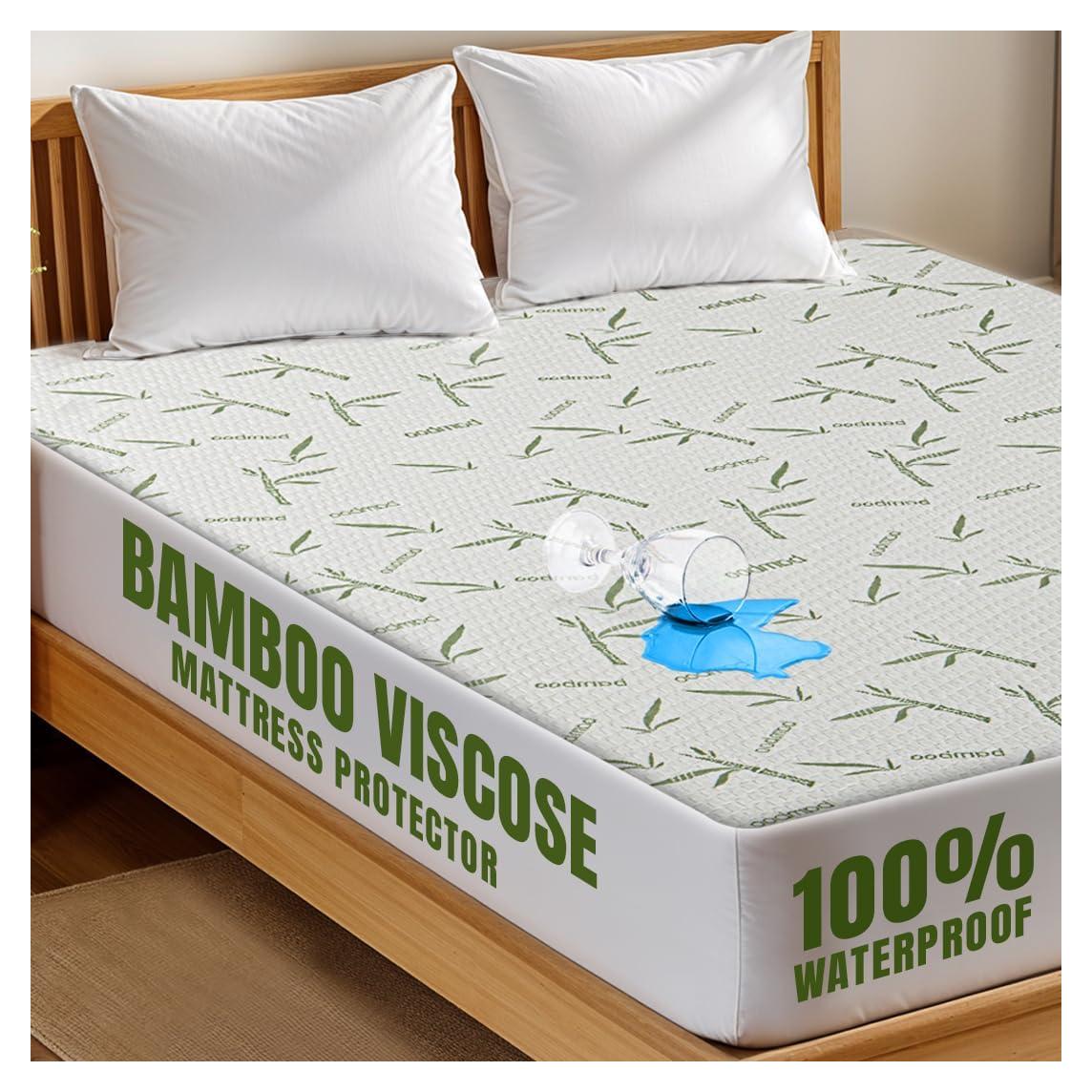 Protector de Colchón Impermeable Utopia Bedding Individual 99x191cm
