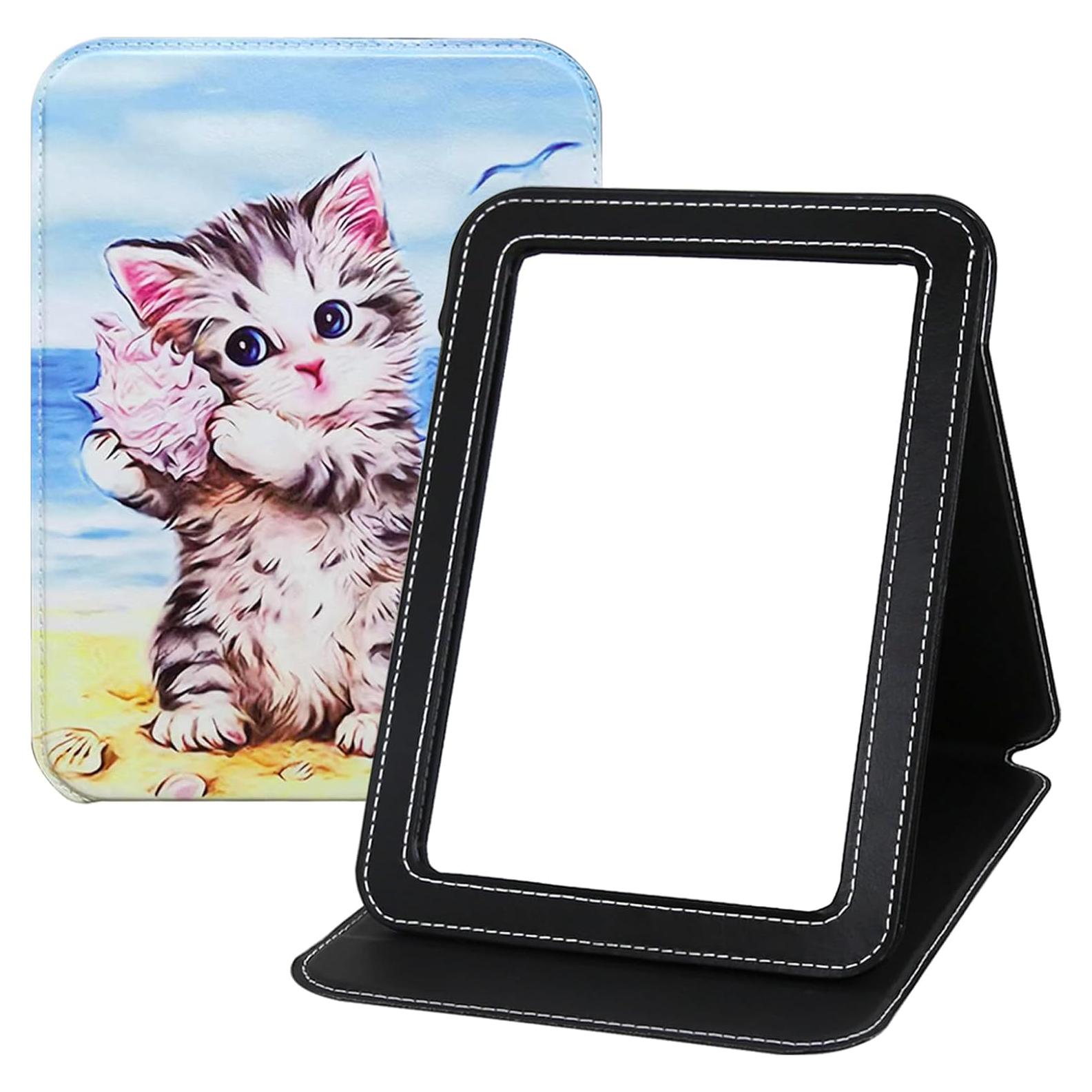 Espejo de Viaje Plegable GLINTZ 16.5x22.6 cm Ajustable