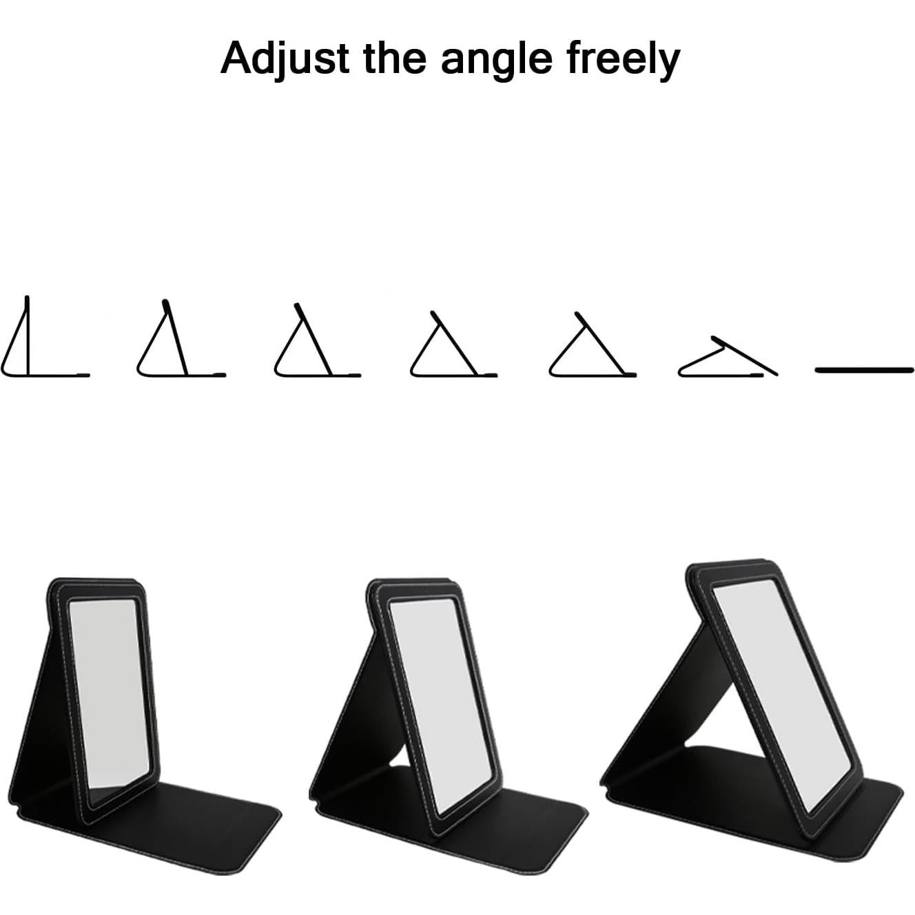 Espejo de Viaje Plegable GLINTZ 16.5x22.6 cm Ajustable