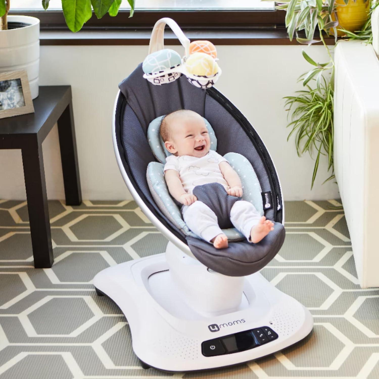 Inserto Reversible 4moms para Bebés MamaRoo y RockaRoo Menta