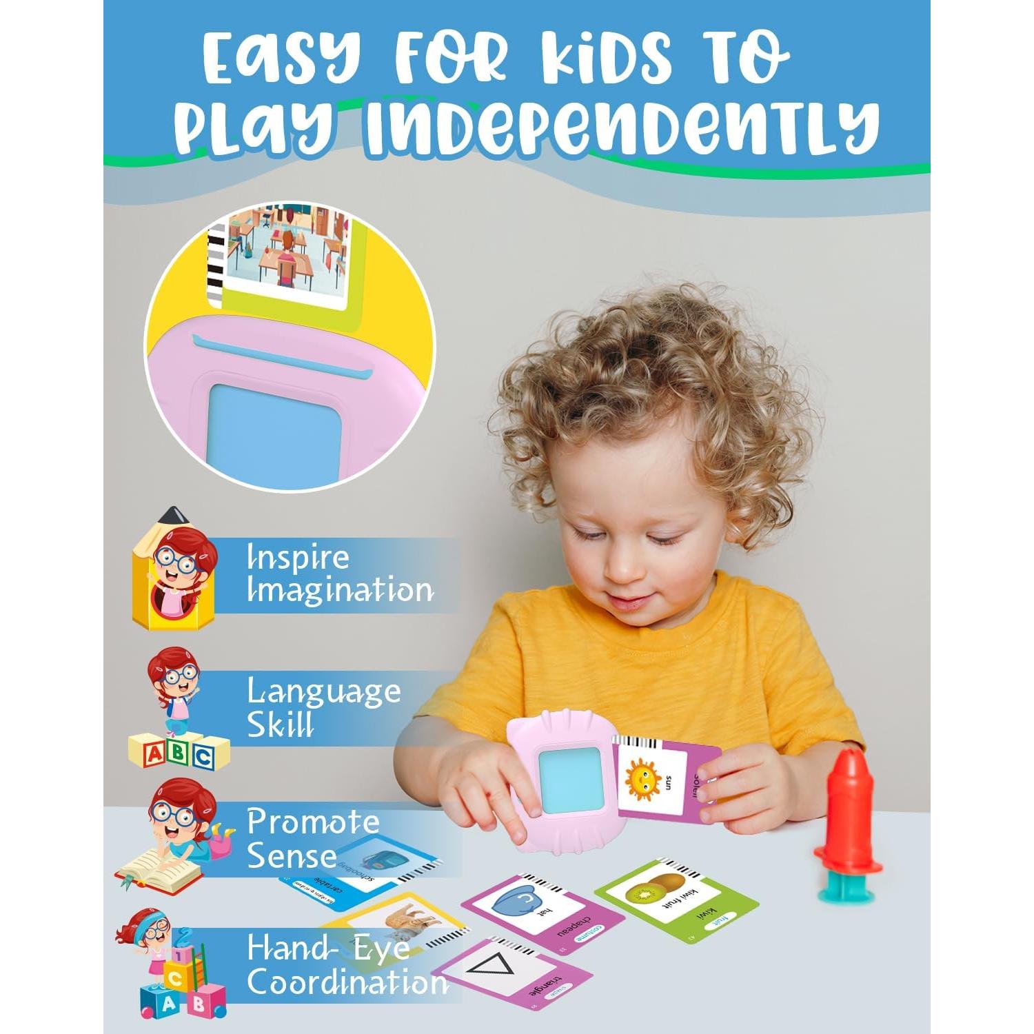 Tarjetas Flash Hablantes 510 Palabras Winnrok - Español/Inglés