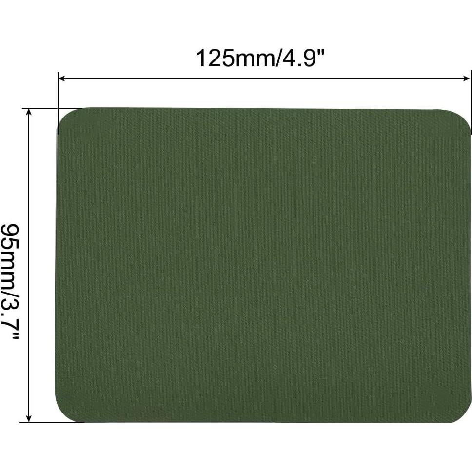 Parche de Tela para Planchar MECCANIXITY 6Pcs Verde Militar 12.4x9.4cm