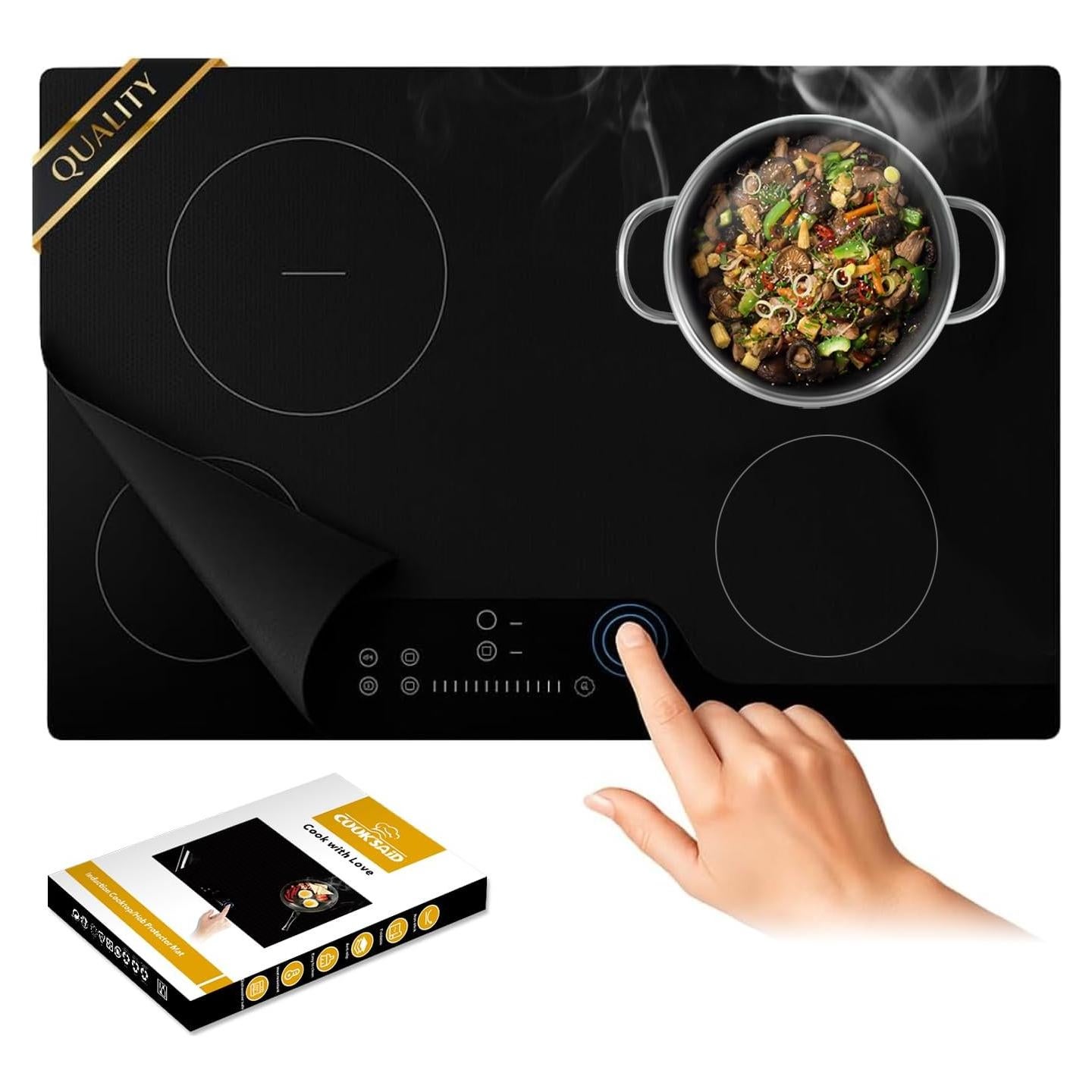 Protector de Cocina Inducción Translucido 90x54 cm - Cook's Aid