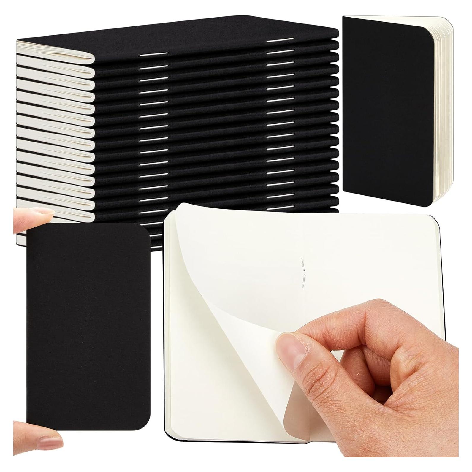 Bloc de Notas Mini Pocket Outus 15 Pcs 6.5x10 cm Negro