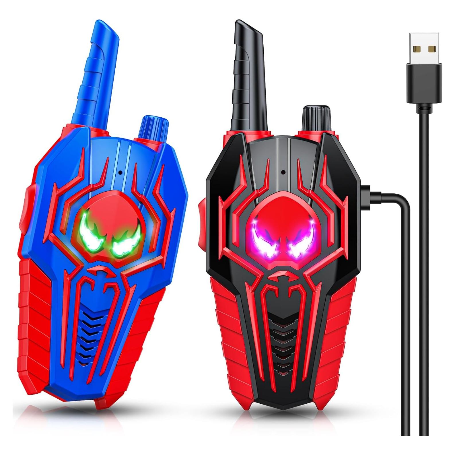 Walkie Talkies Recargables Evassal para Niños 2 Paquete