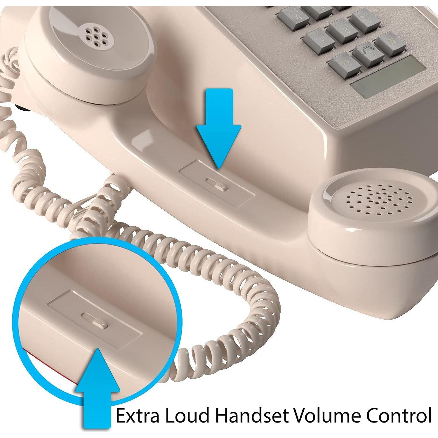 Teléfono con Cable Home Intuition para Personas Mayores Gris