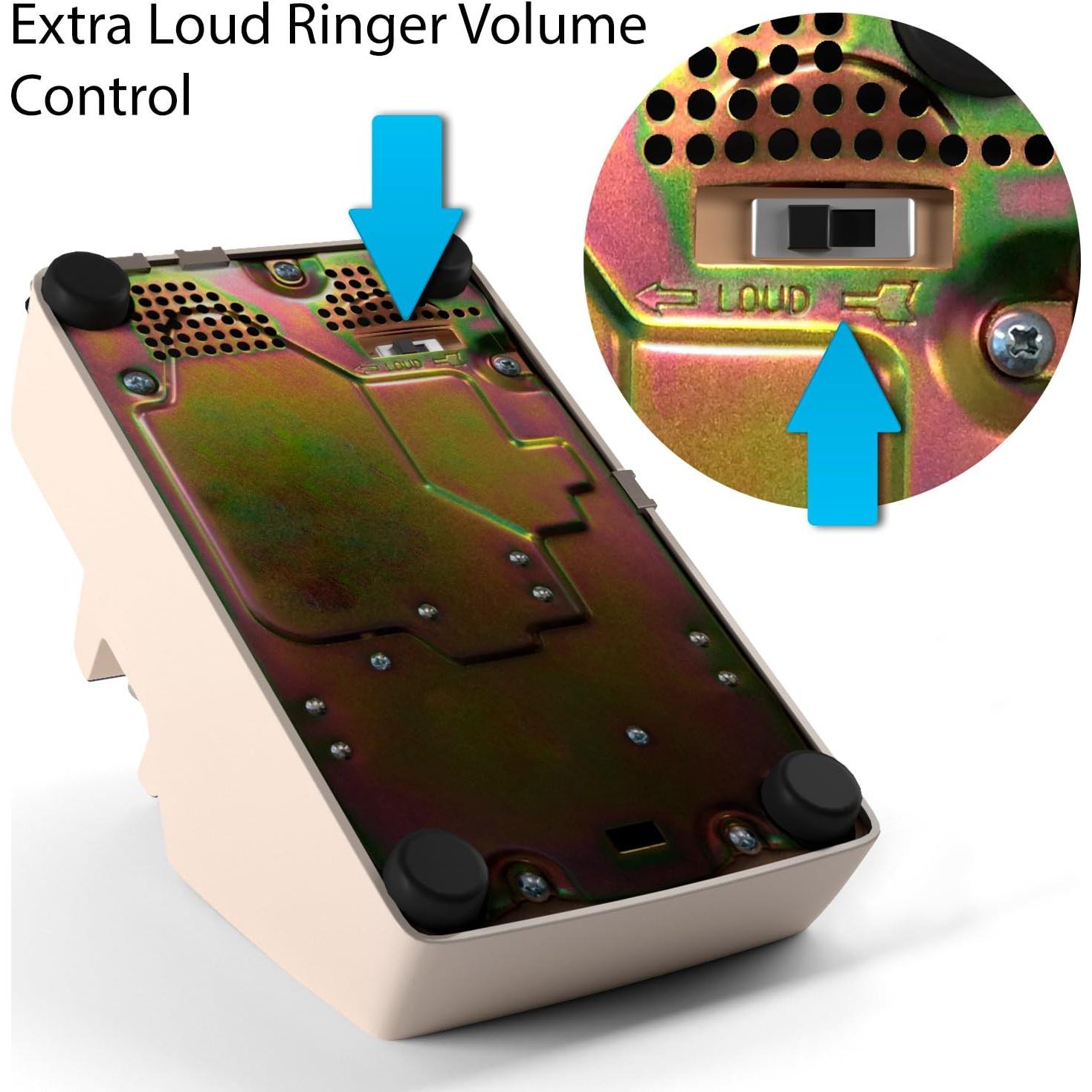 Teléfono con Cable Home Intuition para Personas Mayores Gris