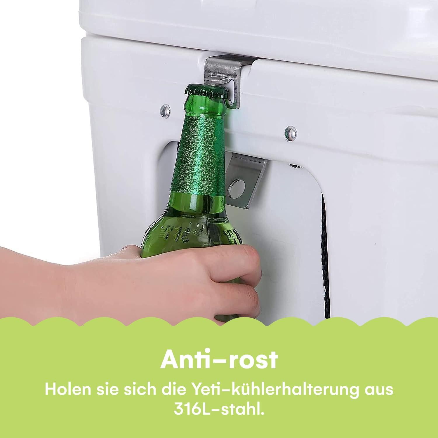 Soporte de bloqueo para enfriador Noa Store con abridor de botellas