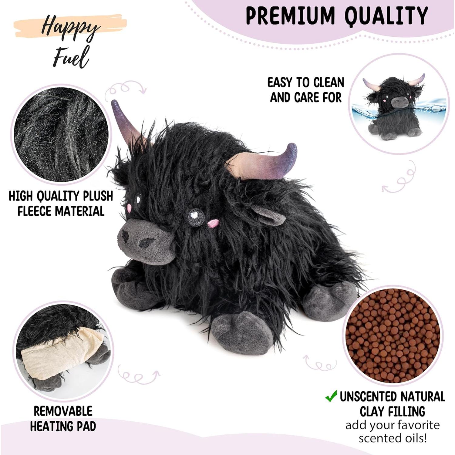 Almohadilla Térmica Happy Fuel Vaca de las Tierras Altas 0.68kg