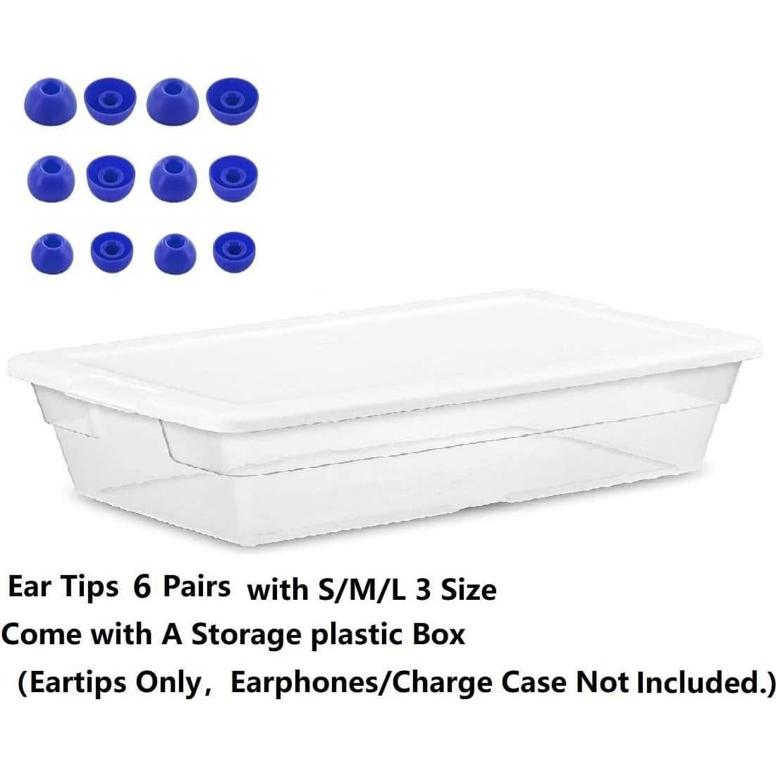 Puntas de oído BLLQ para Beats Studio Buds - 6 pares S/M/L