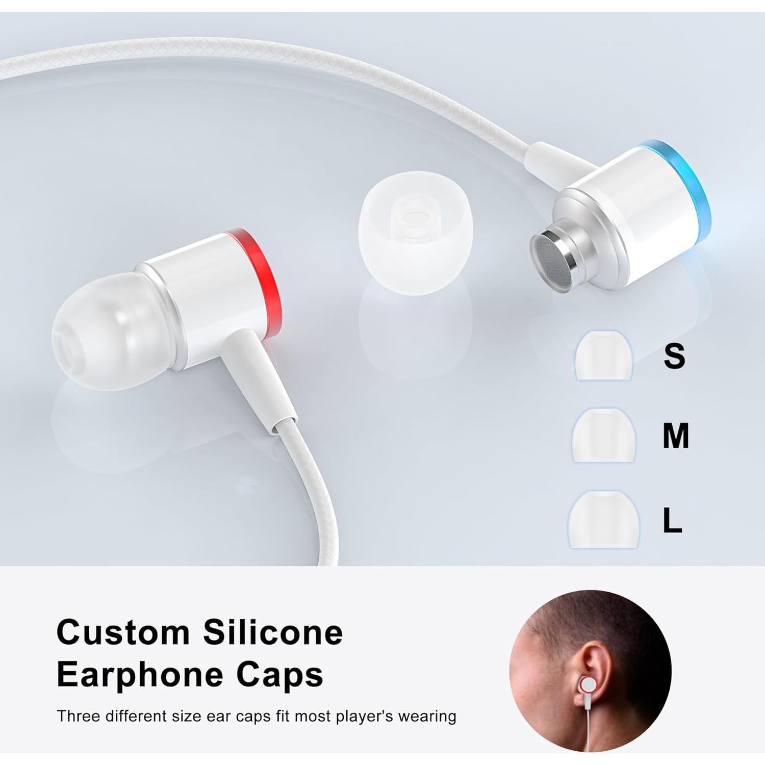 Auriculares Intrauditivos AMVR Q2 con Aislamiento de Ruido