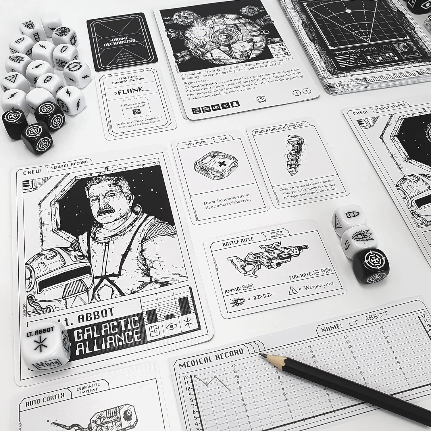 Escape The Dark Sector Juego de Mesa Asmodee - Ciencia Ficción 1-4 Jugadores