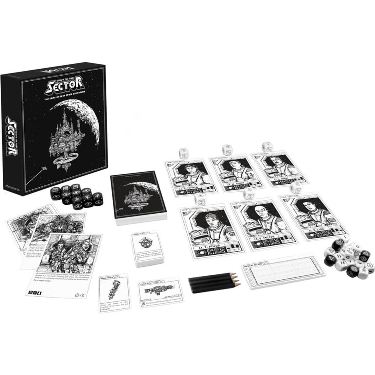 Escape The Dark Sector Juego de Mesa Asmodee - Ciencia Ficción 1-4 Jugadores