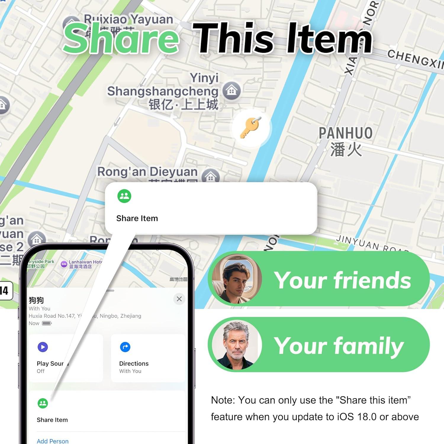 Etiquetas Bluetooth Inteligentes Genérico - Paquete de 2 - Localizador de Claves y Equipaje