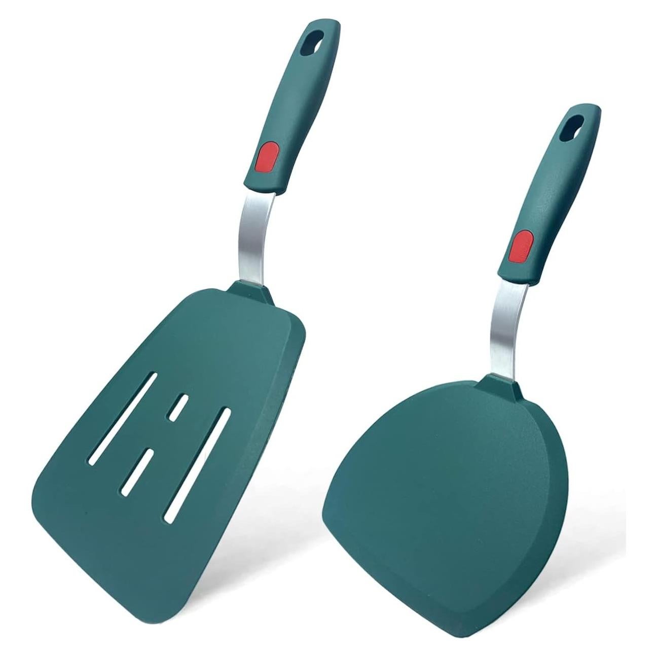 Juego de Espátulas de Silicona TENTA KITCHEN 2 Piezas Azul