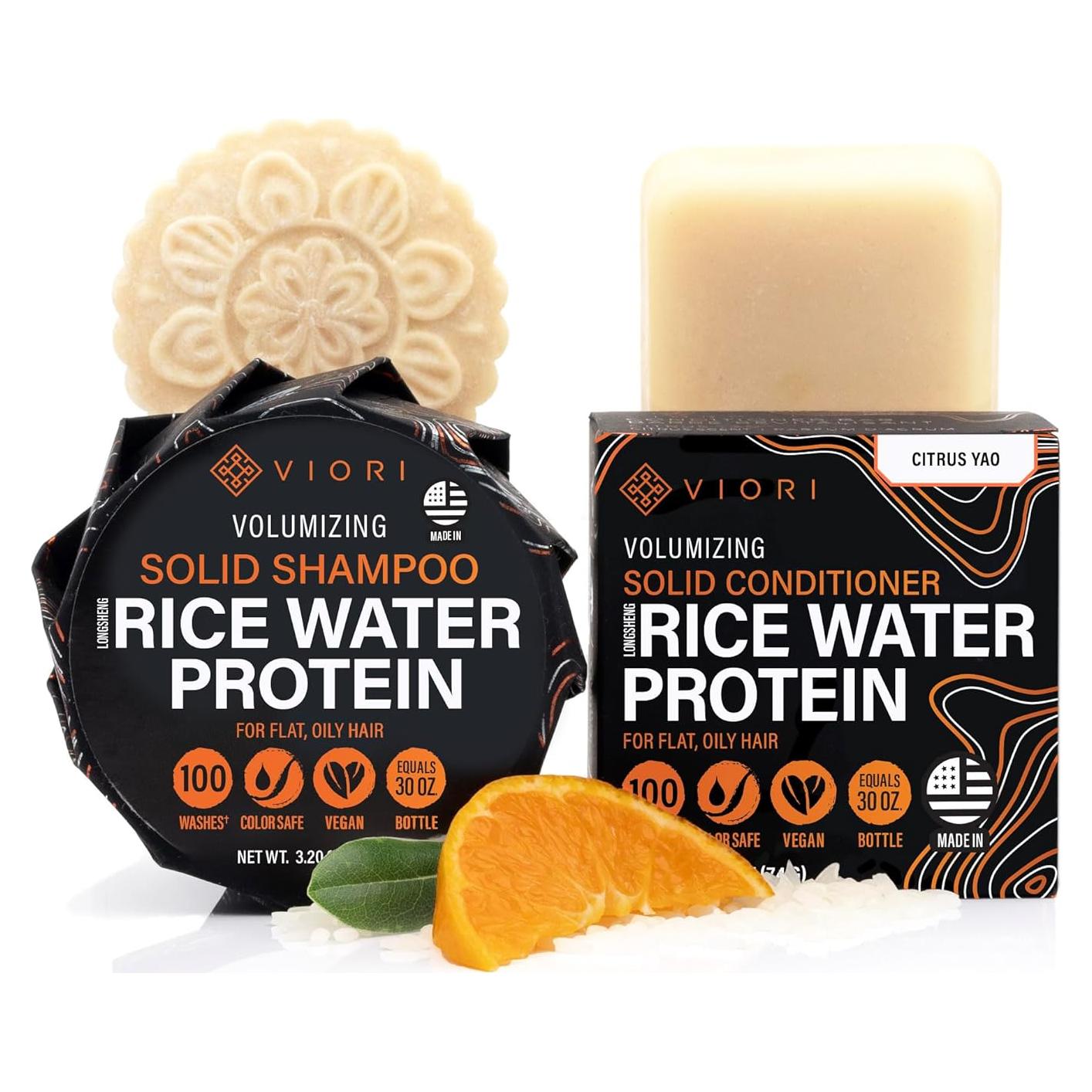 Champú y Acondicionador en Barra Viori Citrus Yao 99g
