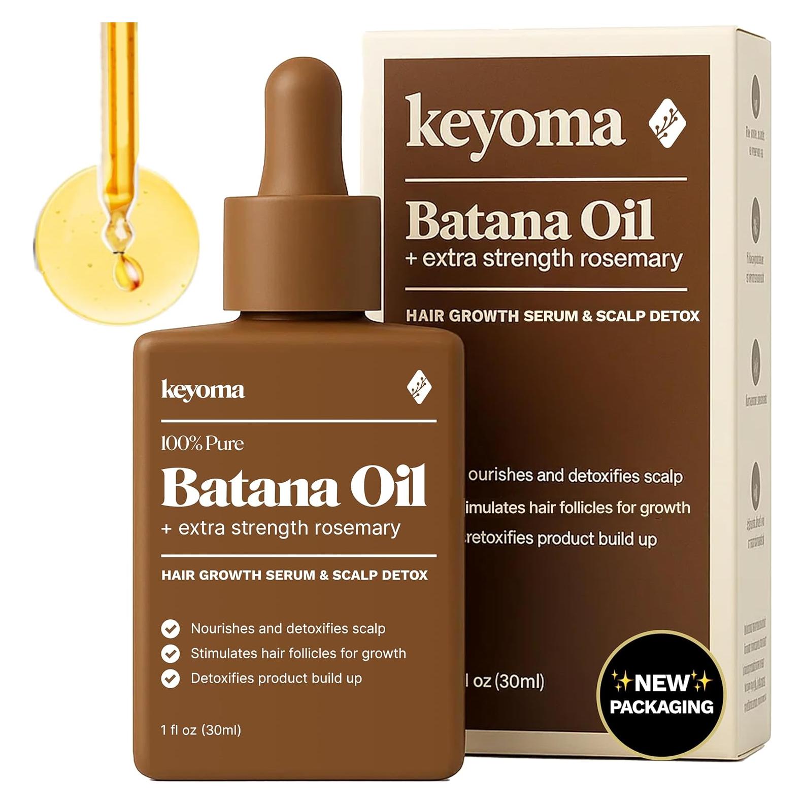 Aceite de Batana Keyoma 30 mL - Crecimiento Cabello con Romero