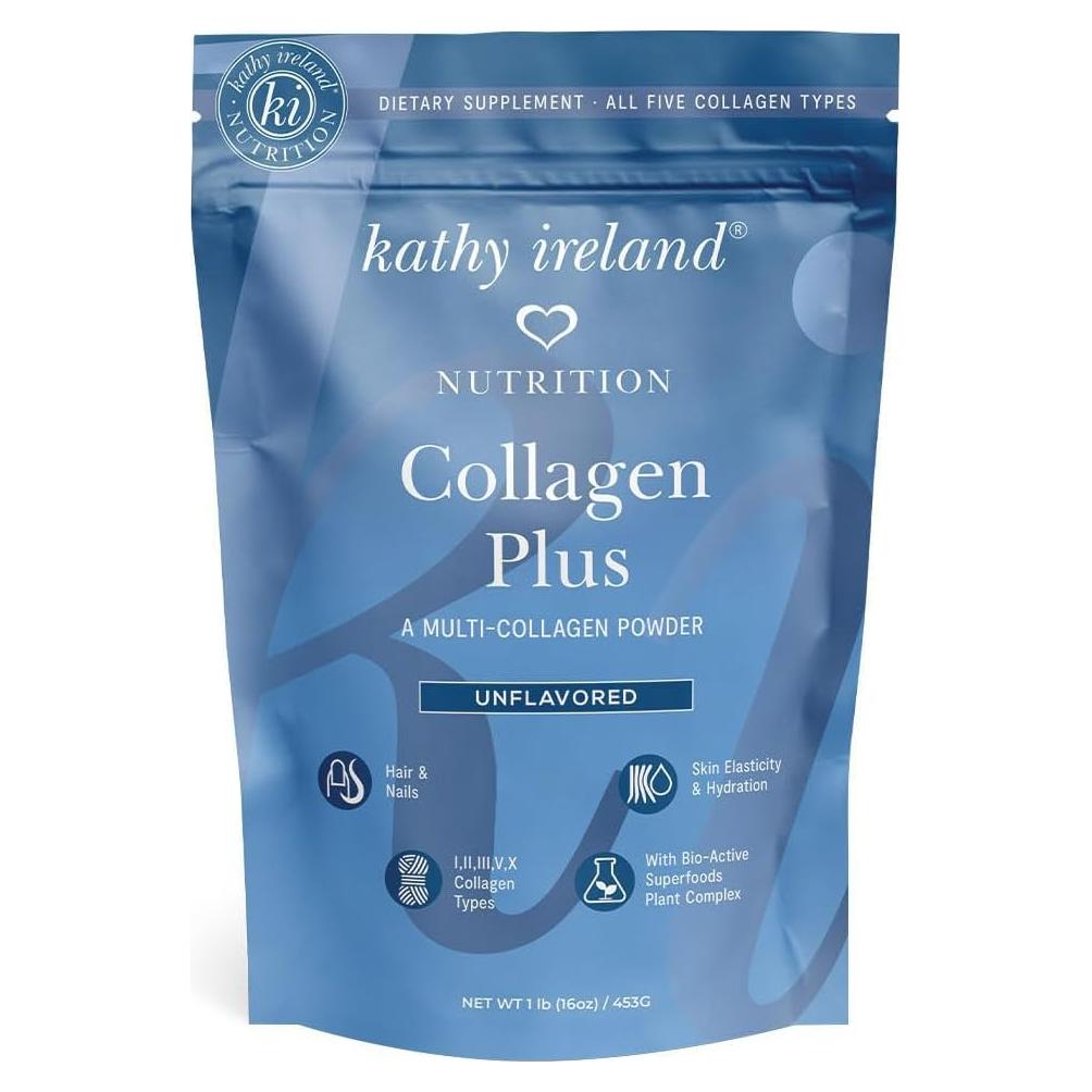 Proteína en Polvo de Colágeno Múltiple Kathy Ireland 453g