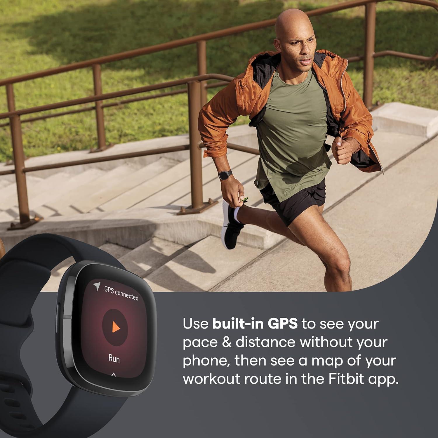 Reloj Inteligente Fitbit Sense con ECG y Sensor de Temperatura