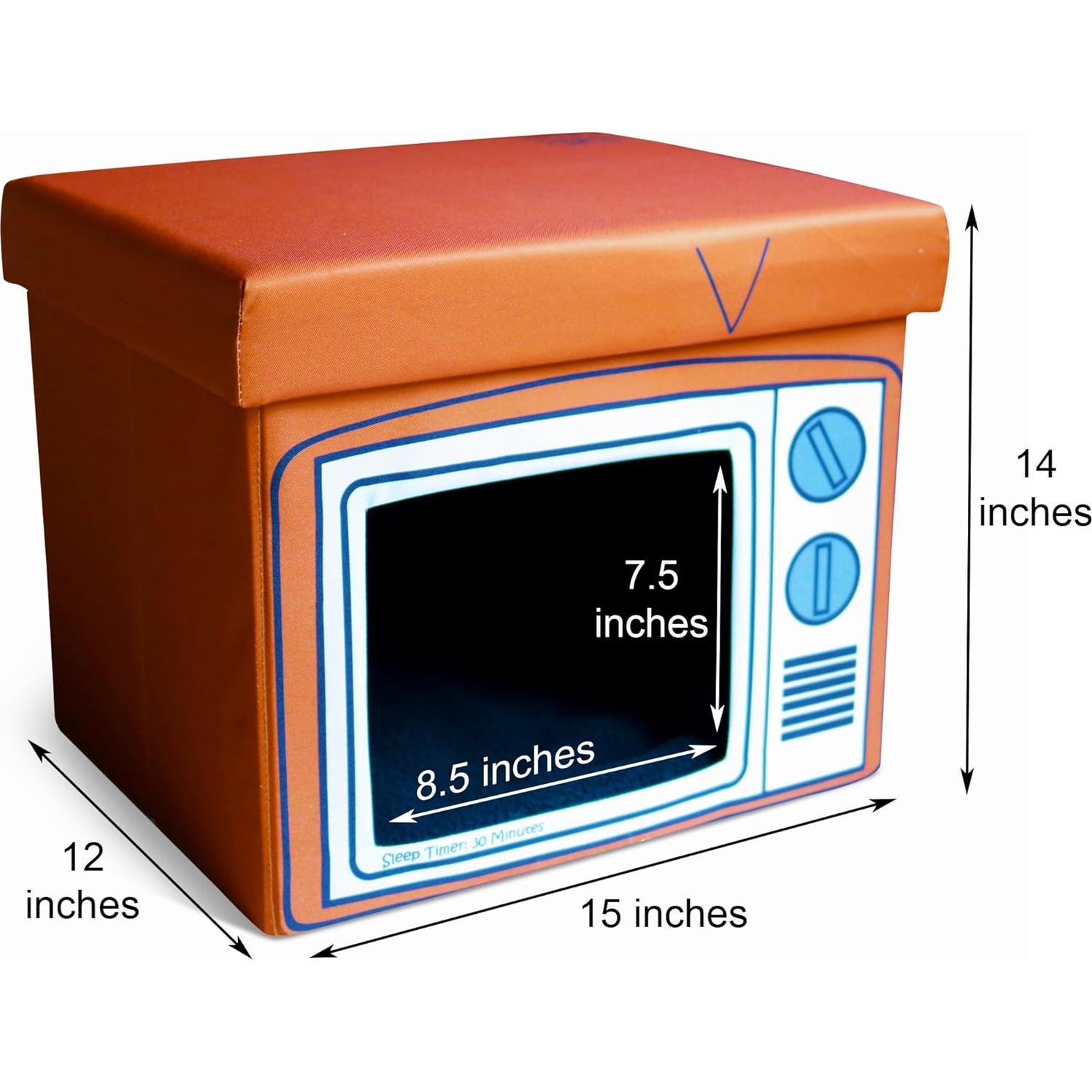 Casa para Gatos Feline Ruff Ottomán de Madera Marrón 38x30x36cm